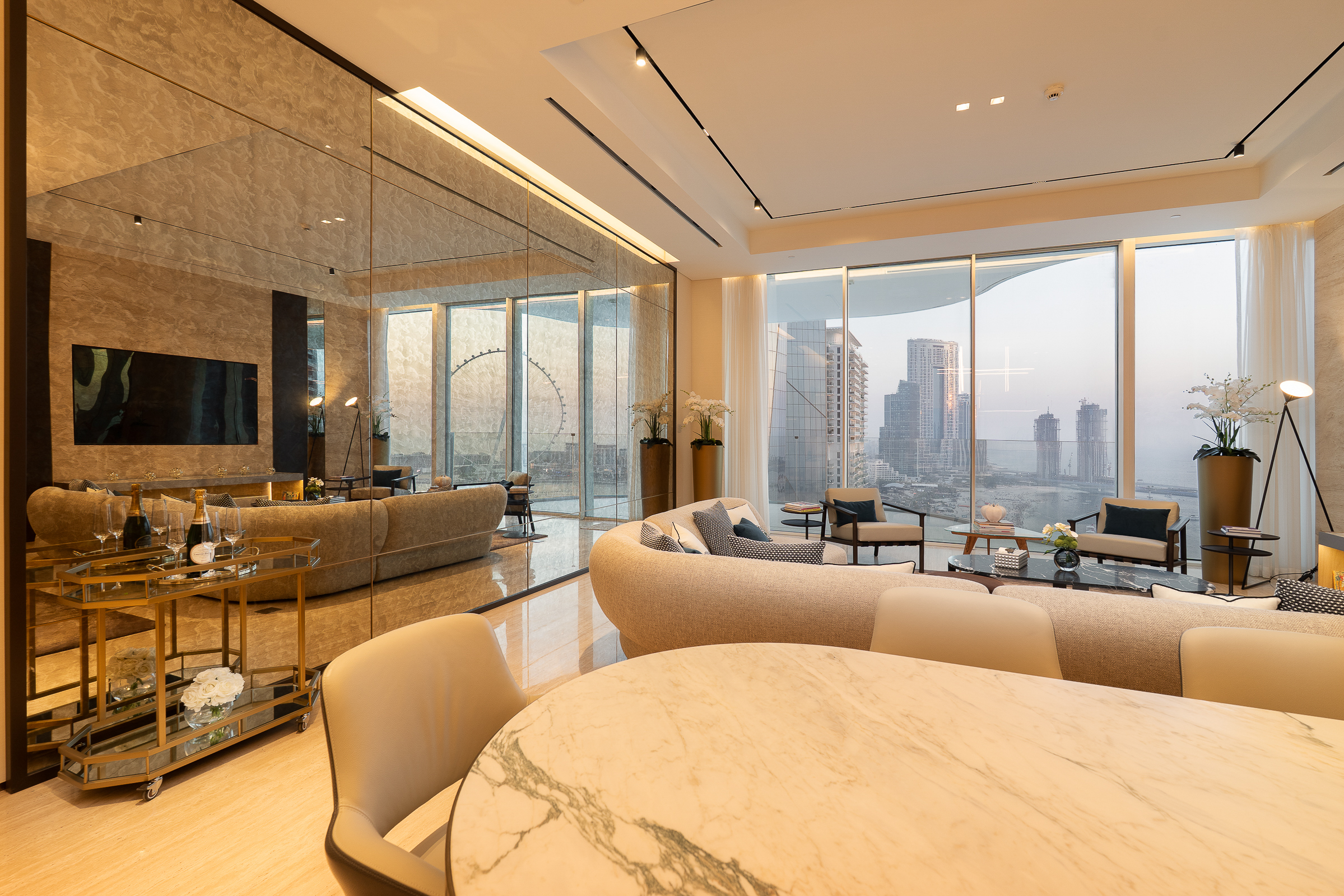  Turnkey Beachfront Apartment on High Floor in JBR - 物件實景
