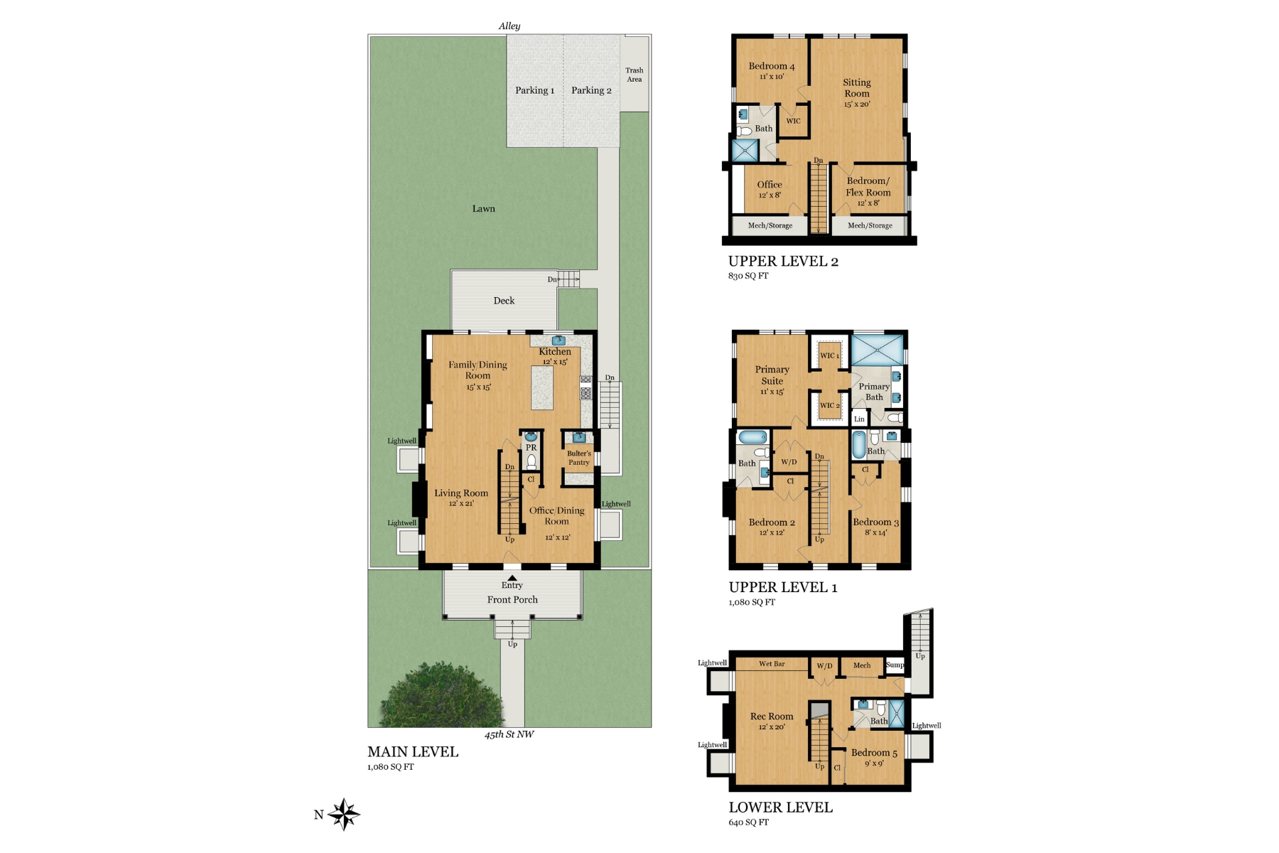  4721 45th Street NW, Washington, DC, 20016 - 物件實景