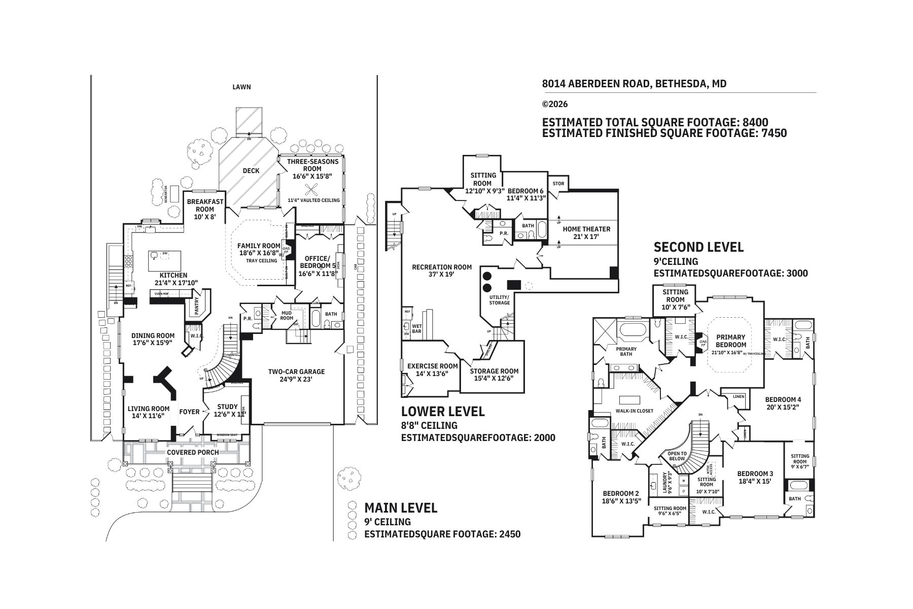  8014 Aberdeen Road, Bethesda, MD, 20814 - 物件實景
