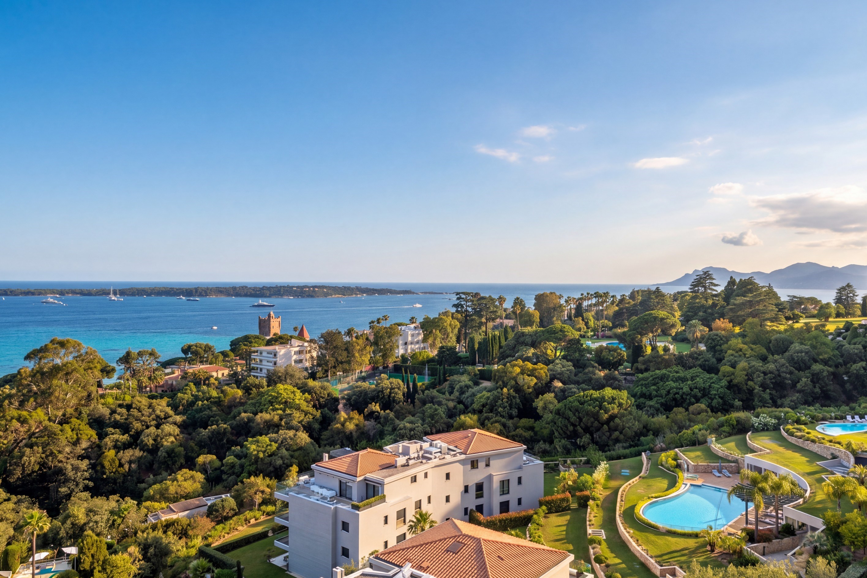  Luxury apartment for sale in Cannes Californie Vallauris within a secure privat… - 物件實景