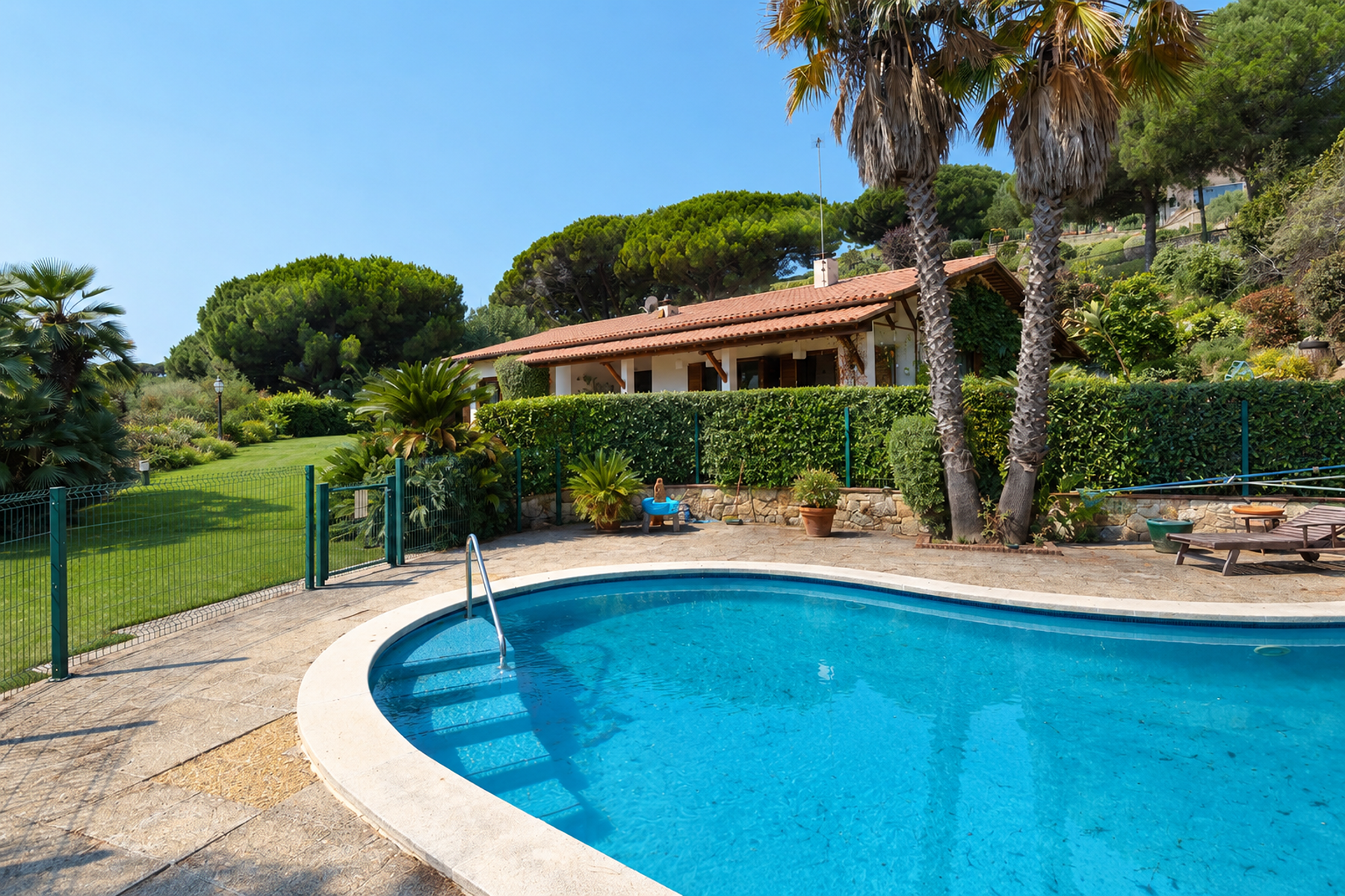  One-story house with sea views in Cabrera de Mar - Costa Barcelona - 物件實景
