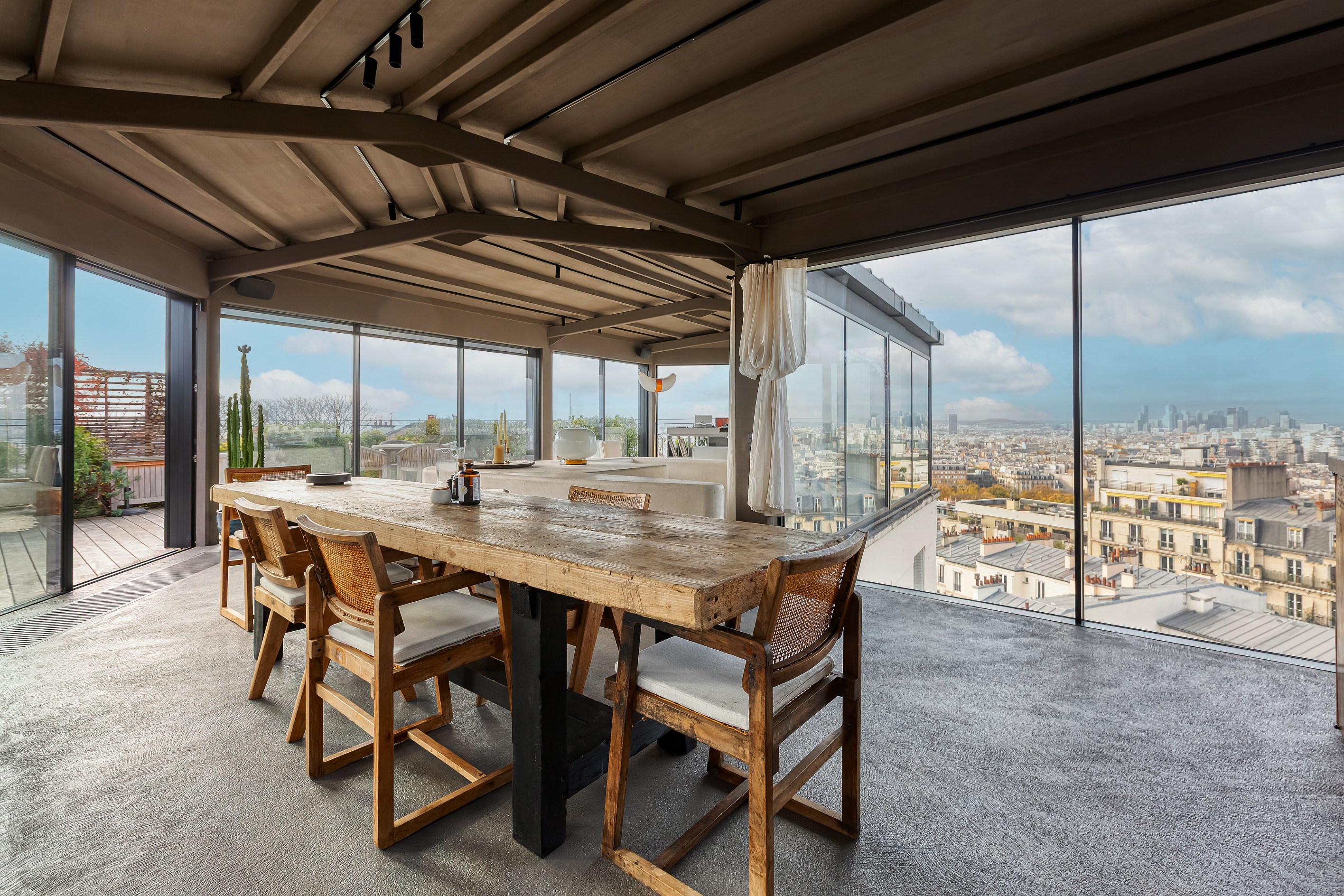  Oustanding penthouse in Montmartre with view on the monuments - 物件實景