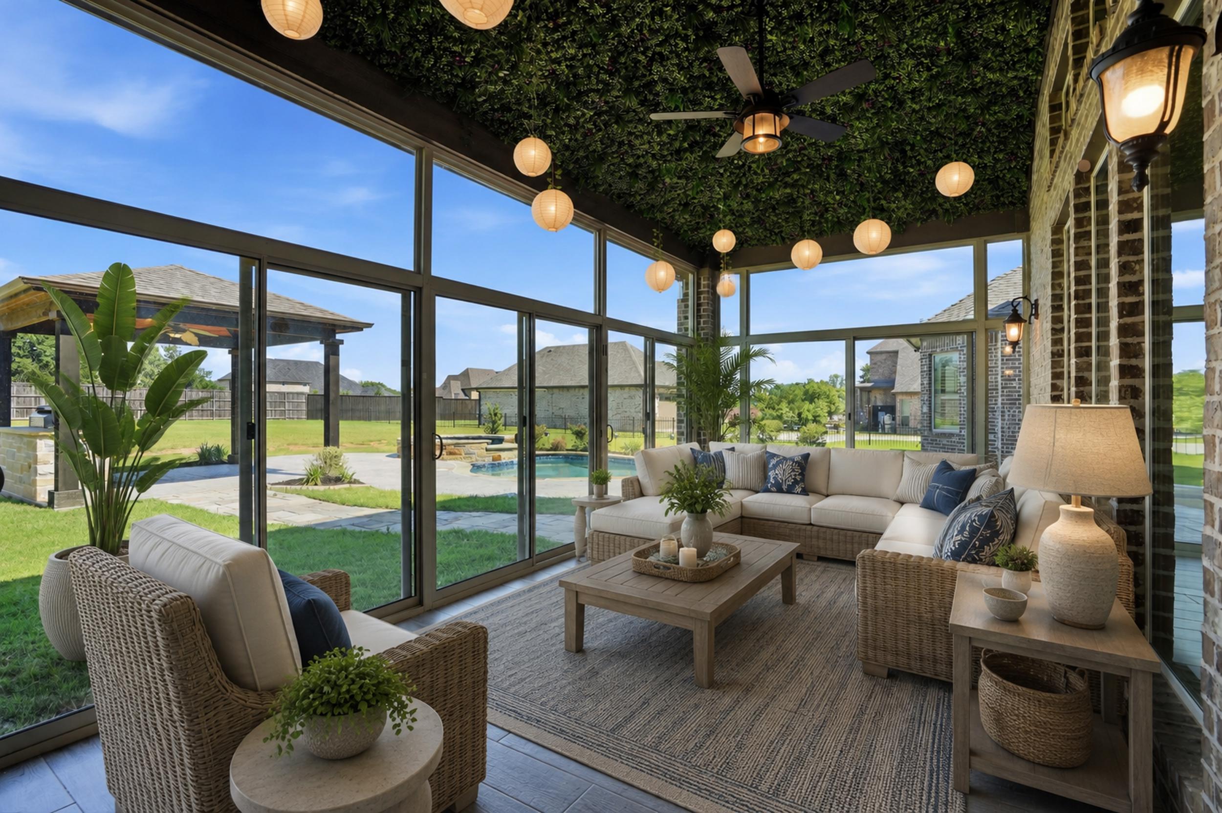  6/6.1 with Pool on 1+ Acre in Double Oak - 物件實景