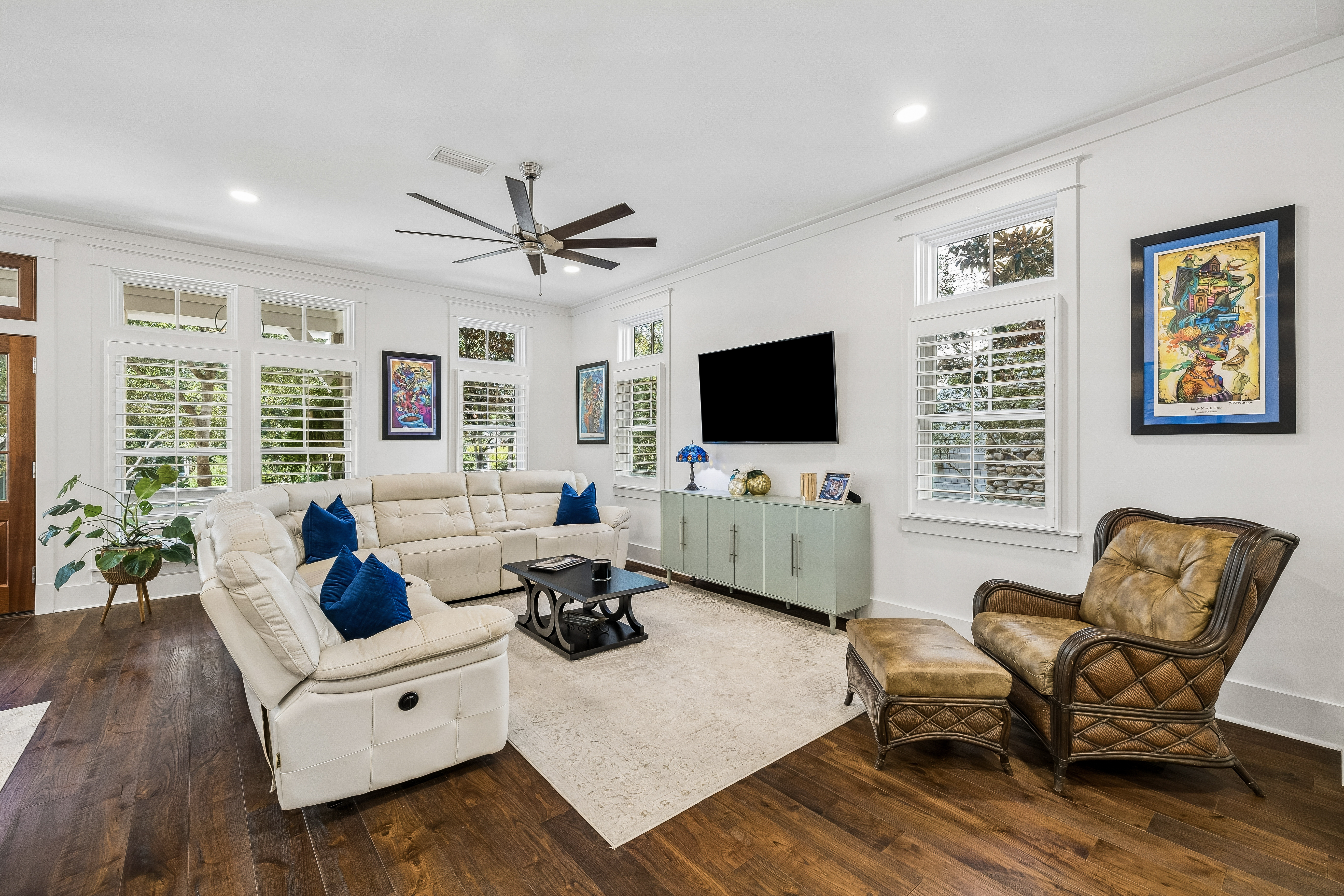  Custom Home With Private Carriage House In Gated 30A Neighborhood - 物件實景