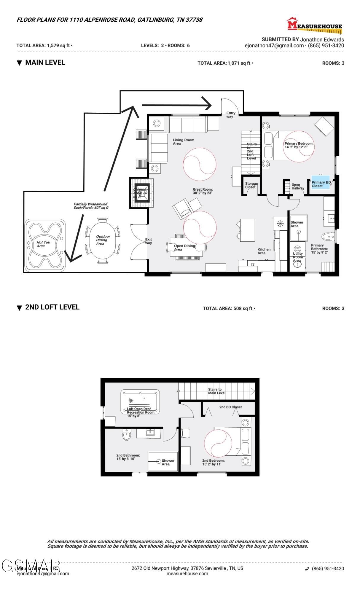Gatlinburg, Tennessee, 37738, United States, 2 Bedrooms Bedrooms, ,2 BathroomsBathrooms,Residential,For Sale,1975826
