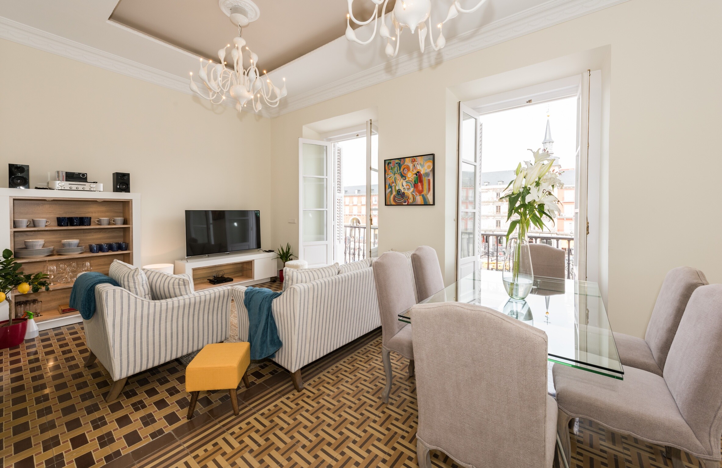  Exclusive home with direct views of Plaza Mayor in Madrid - 物件實景