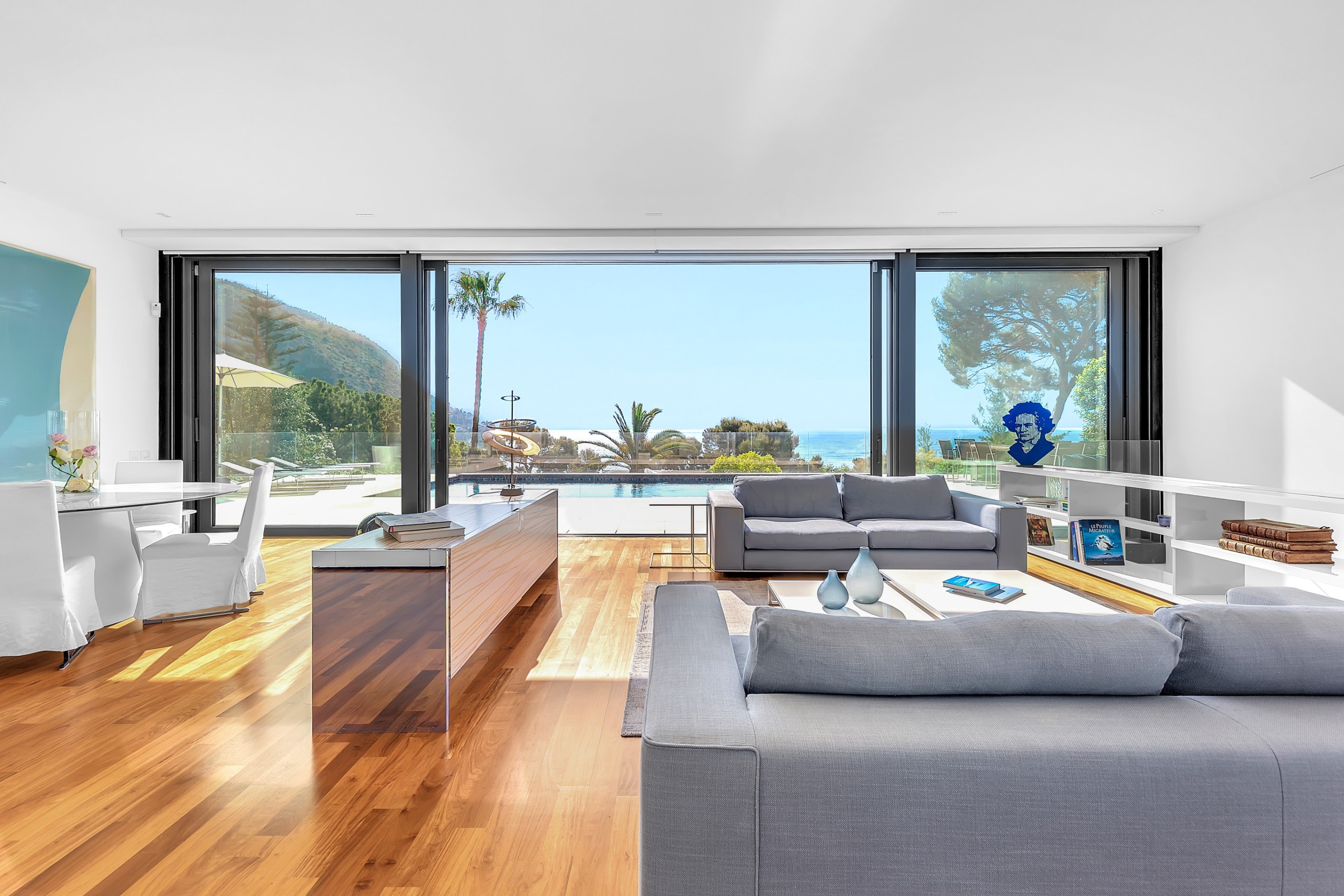  Architect-designed contemporary villa with panoramic sea views in Èze-sur-Mer - 物件實景