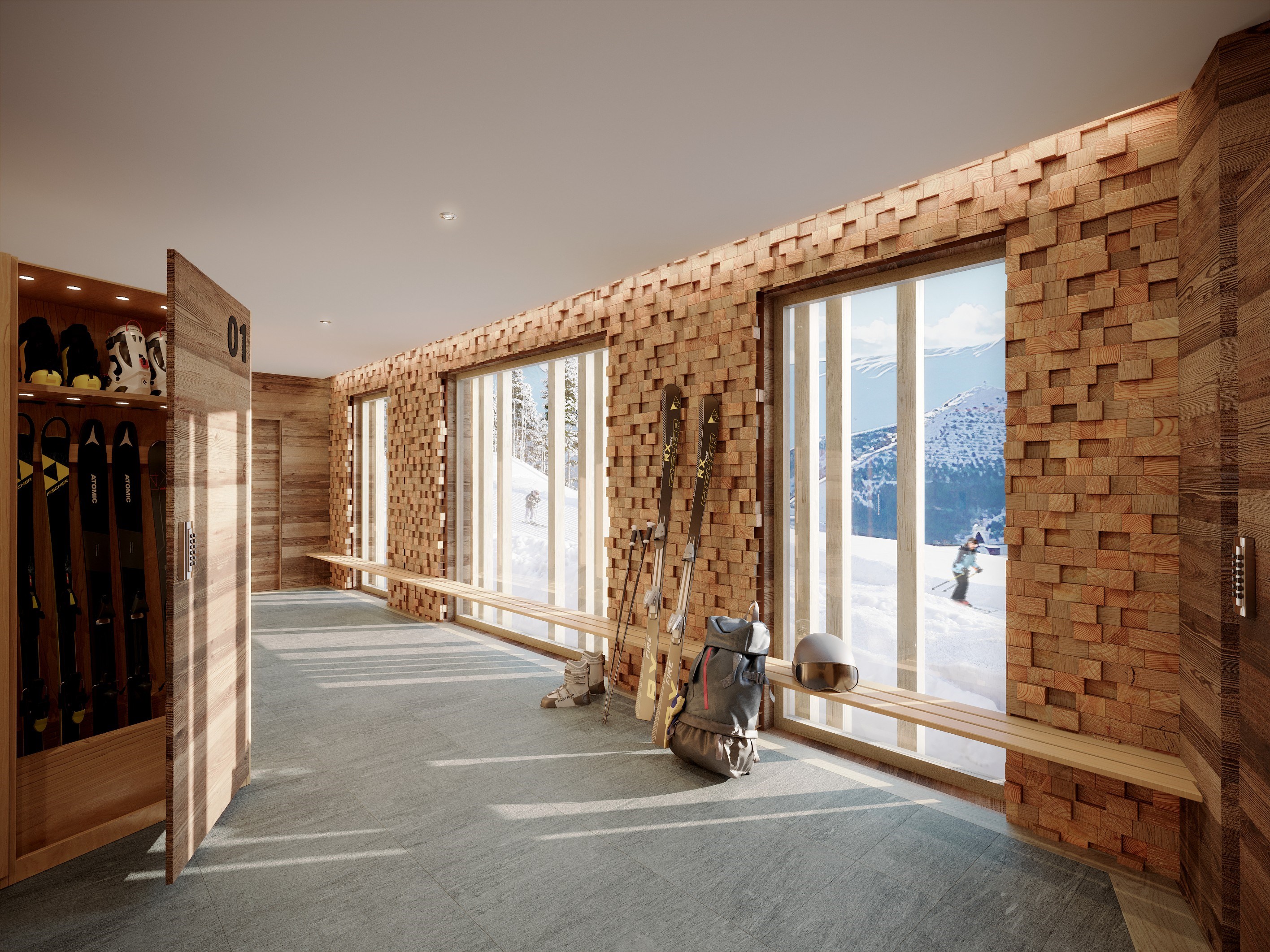  Apartment Favier - Located in a new residence in Alpe d