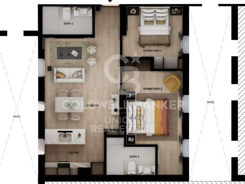 Madrid, Comunidad de Madrid, ES, 2 Bedrooms Bedrooms, ,2 BathroomsBathrooms,Residential,For Sale,1891578