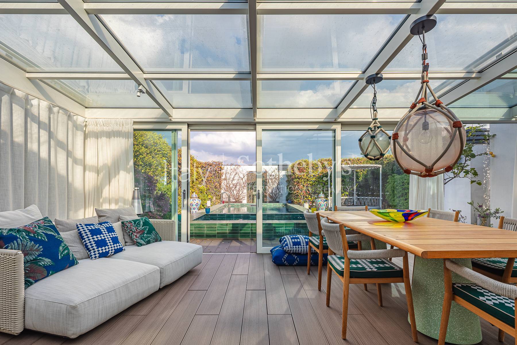  Furnished penthouse with terrace and pool in Brera district - 物件實景