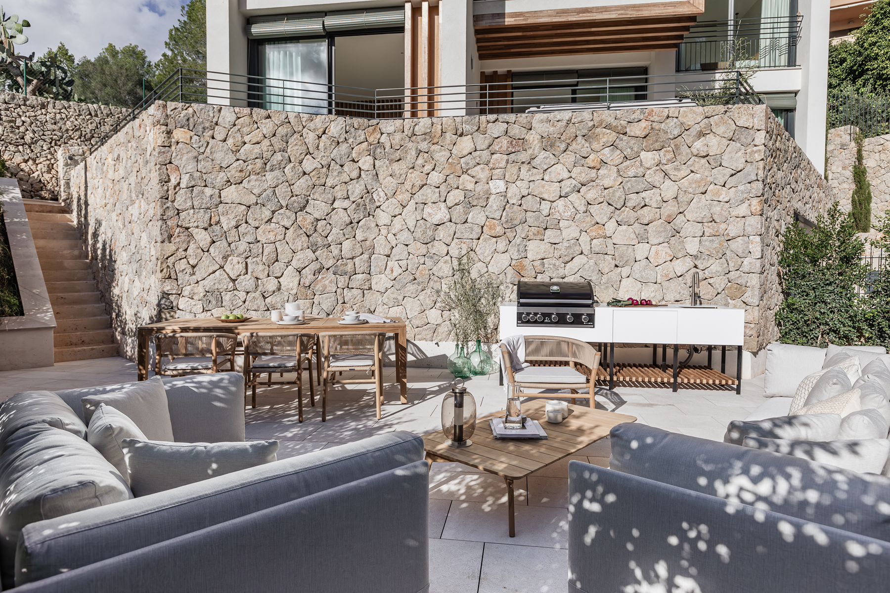  Flat with private pool and sea views in Cala Major - 物件實景