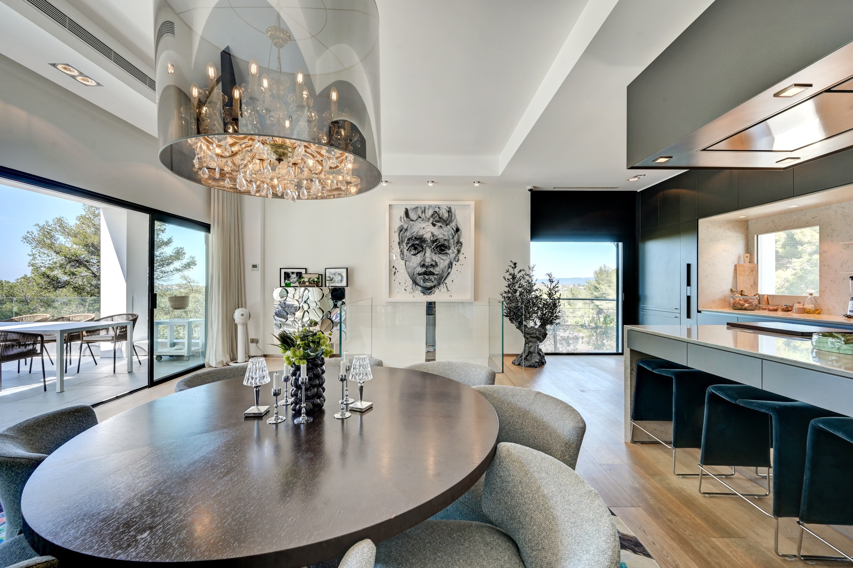  Les Pinchinats — Contemporary Property in a Dominant Position on 7,000 sqm with… - 物件實景