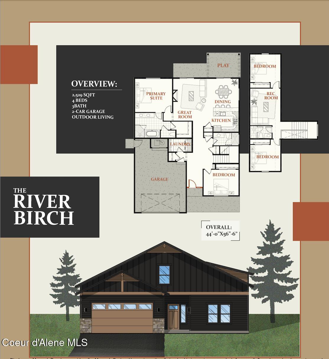 Hayden, Idaho, 83835, United States, 4 Bedrooms Bedrooms, ,3 BathroomsBathrooms,Residential,For Sale,1992461