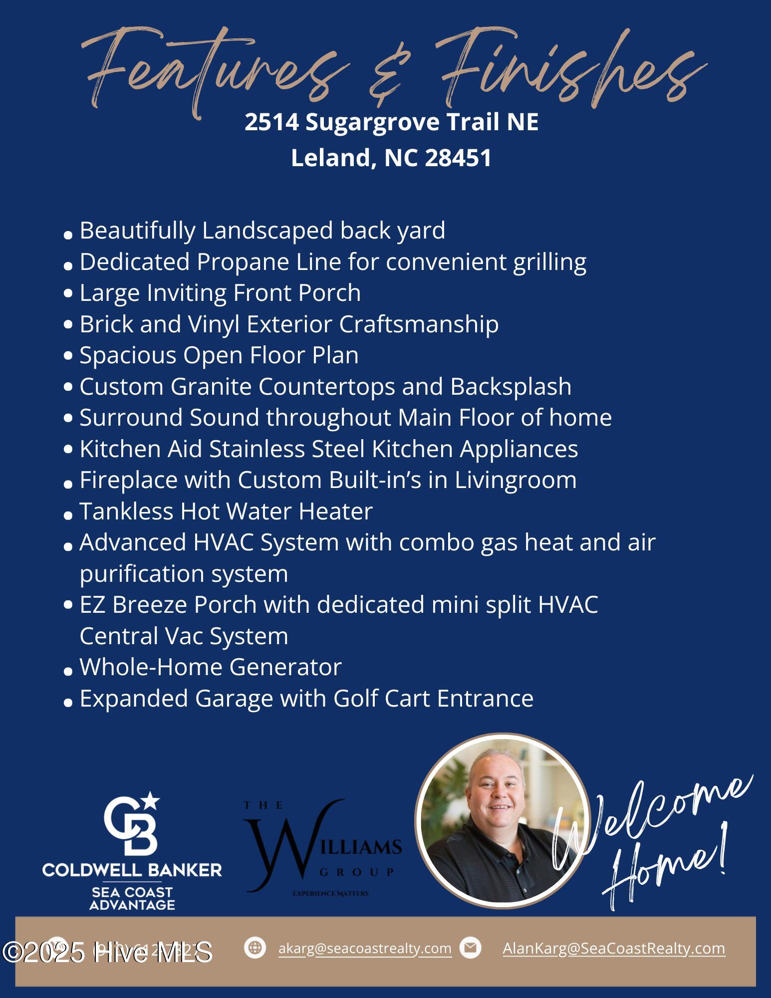 Leland, North Carolina, 28451, United States, 4 Bedrooms Bedrooms, ,3 BathroomsBathrooms,Residential,For Sale,1919743