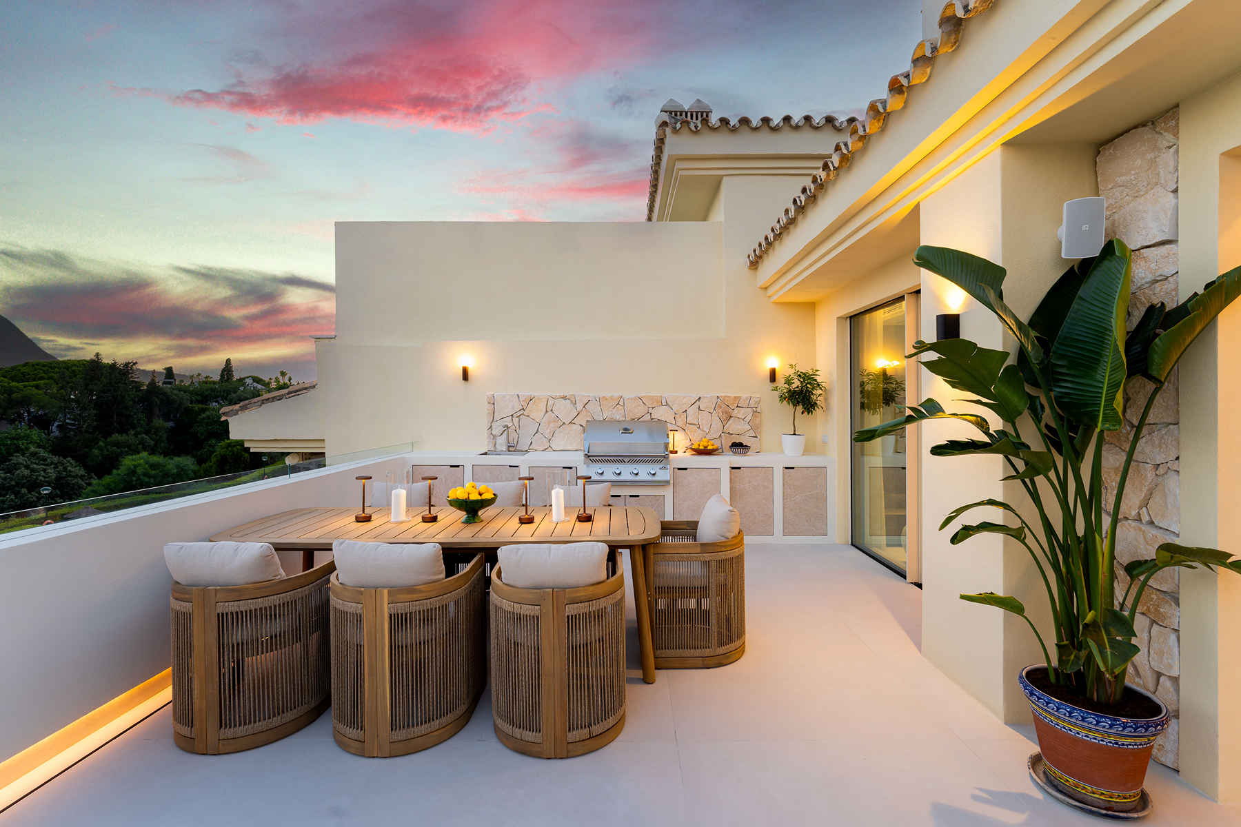  Penthouse with panoramic sea views and private heated pool in Sierra Blanca - 物件實景