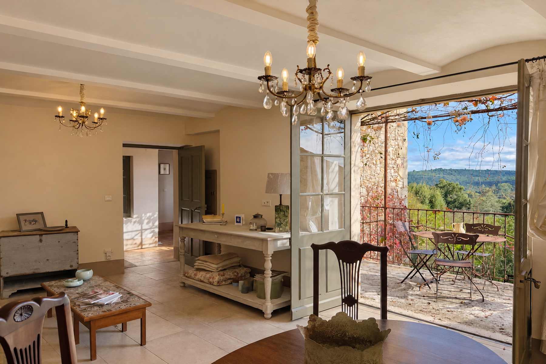  Elegant Stone Residence with Exceptional Volumes and Timeless Charm - 物件實景