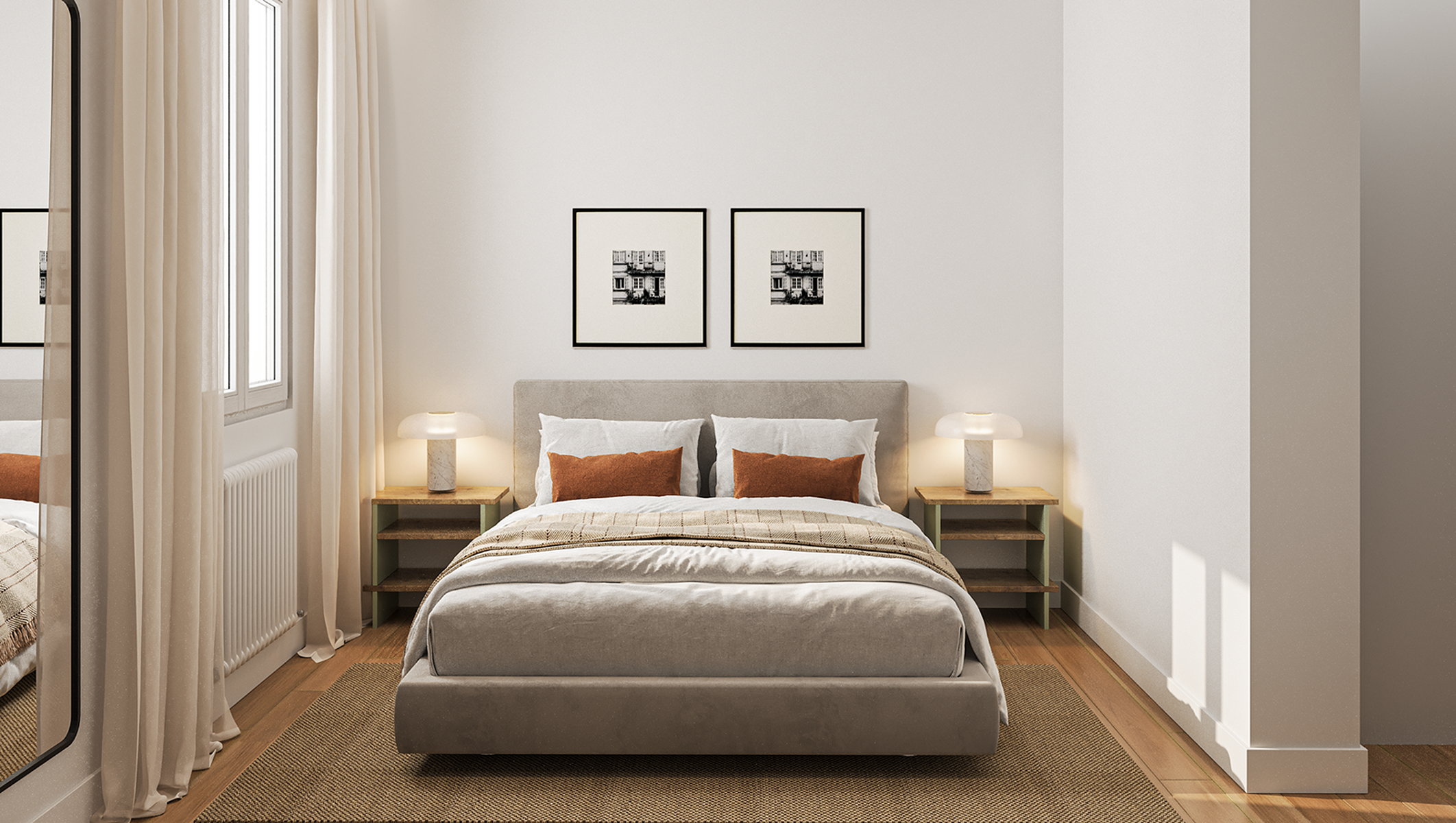  Modern 2-bedroom flat in Almagro - 物件實景