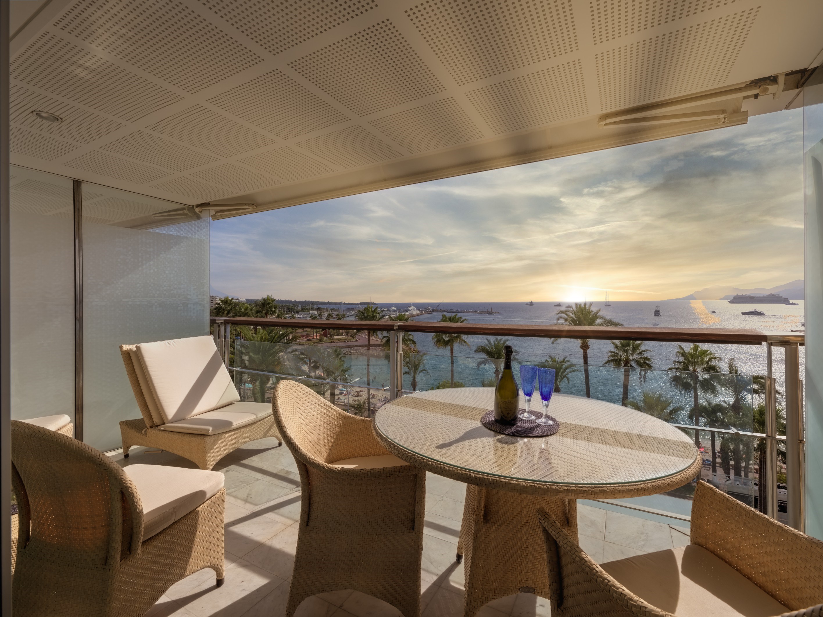  La Croisette : Apartment with terrace and sea view - 物件實景