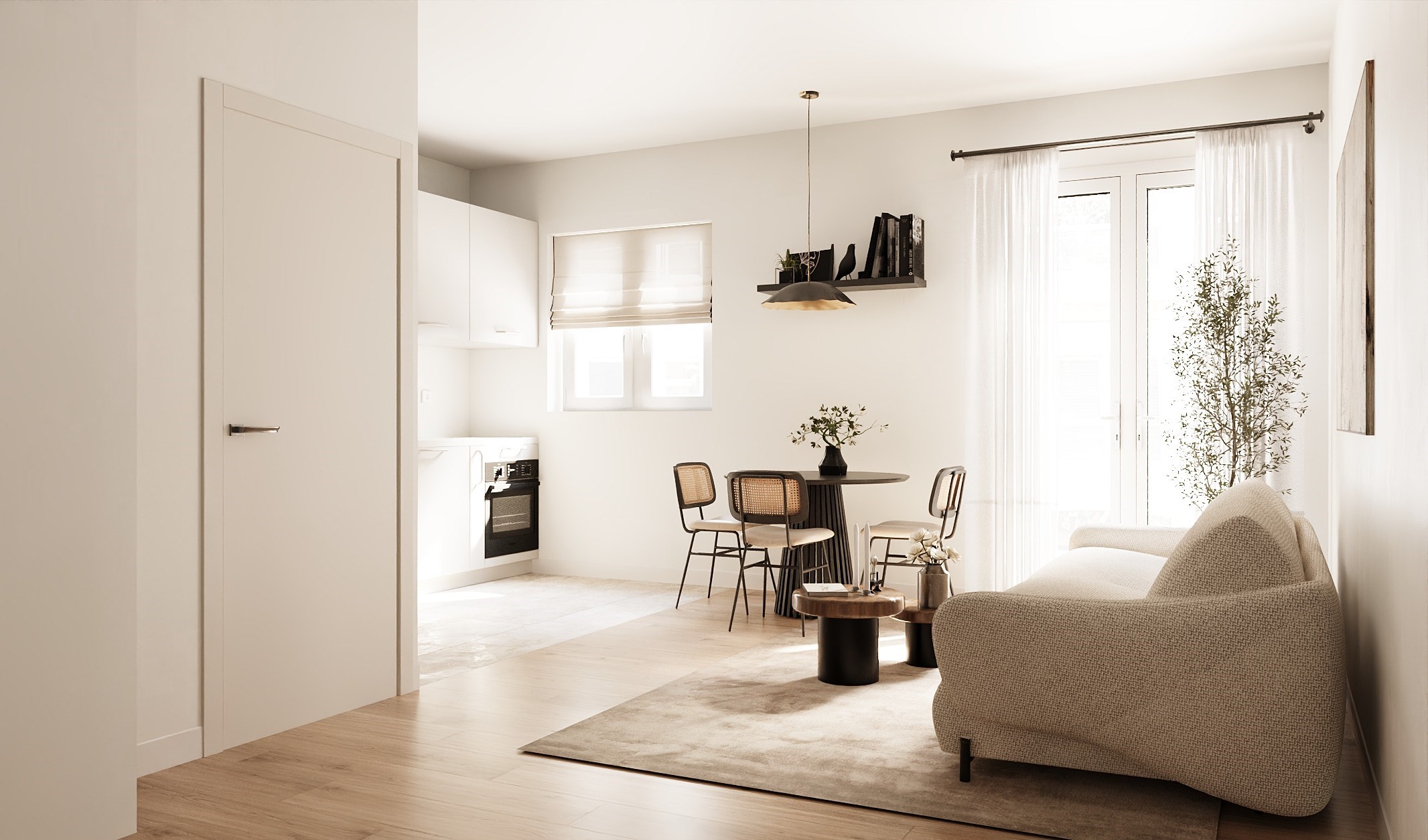  Two-room apartment for sale in Nice – Résidence Le Chauvain, city center - 物件實景