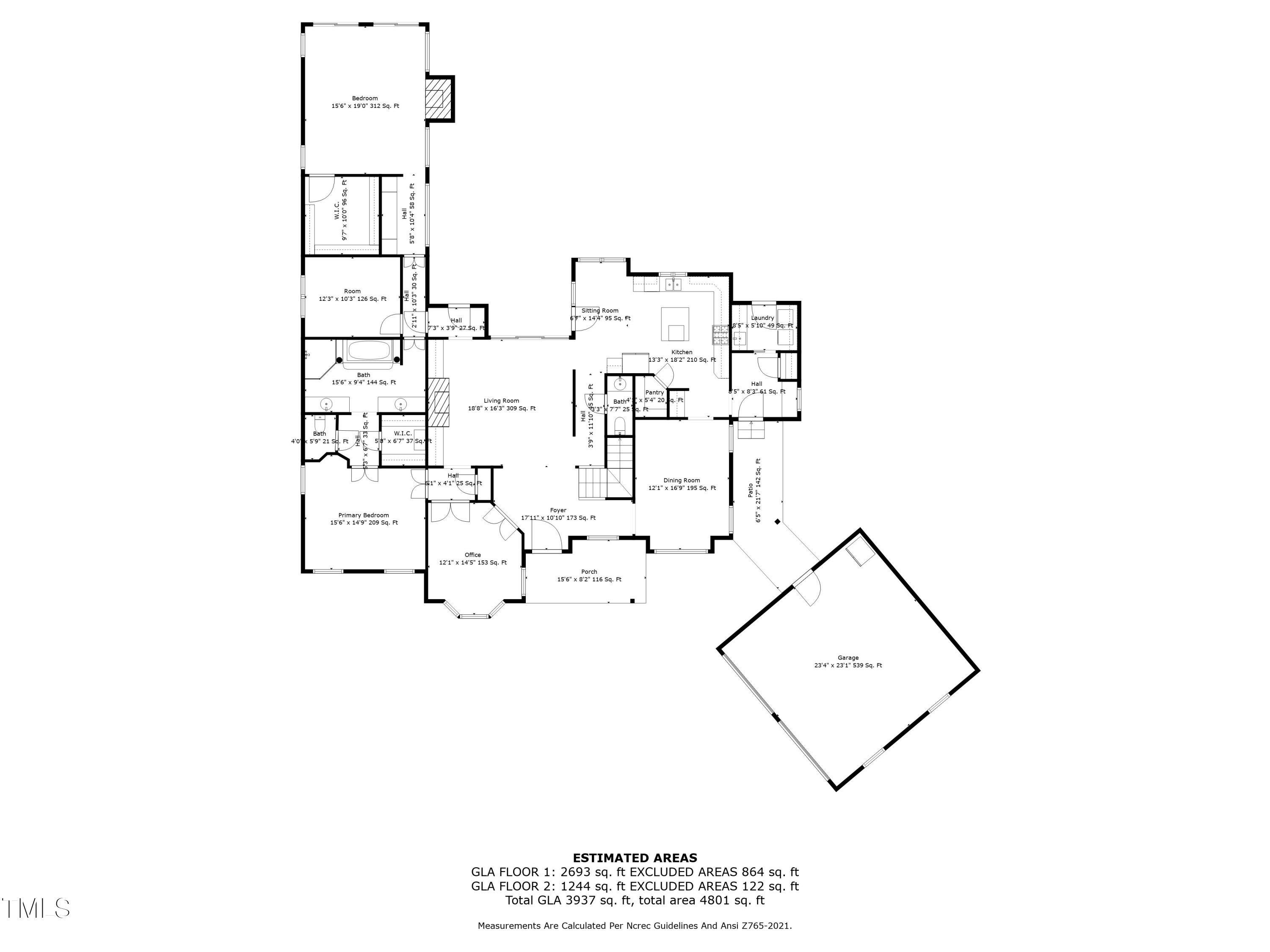 Wake Forest, North Carolina, 27587, United States, 5 Bedrooms Bedrooms, ,4 BathroomsBathrooms,Residential,For Sale,1838008