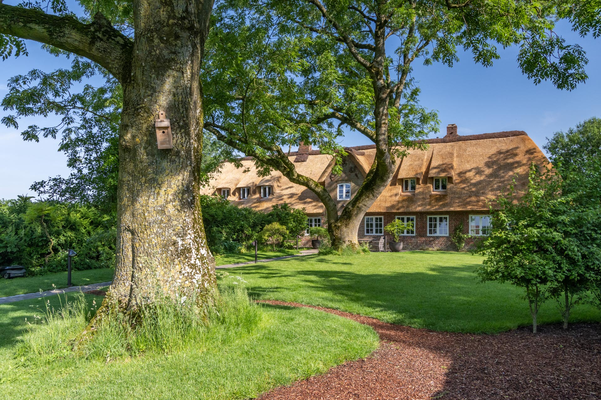  Es gibt Häuser. Und es gibt dieses. Historisches Reetdachjuwel auf eigener Wa... - 物件實景