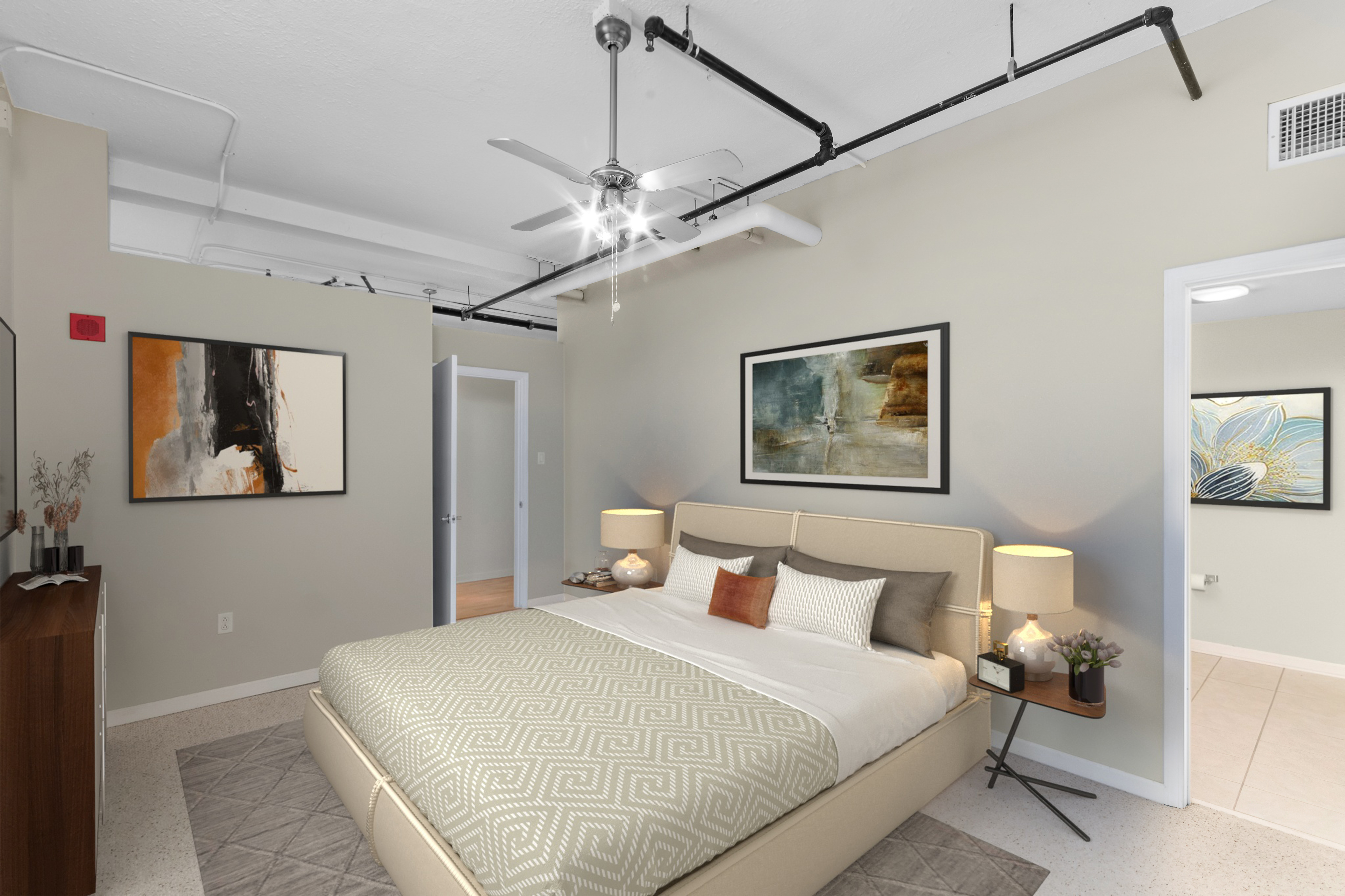  Stylish 2-Bed Loft in Downtown St. Louis with City Views - 物件實景