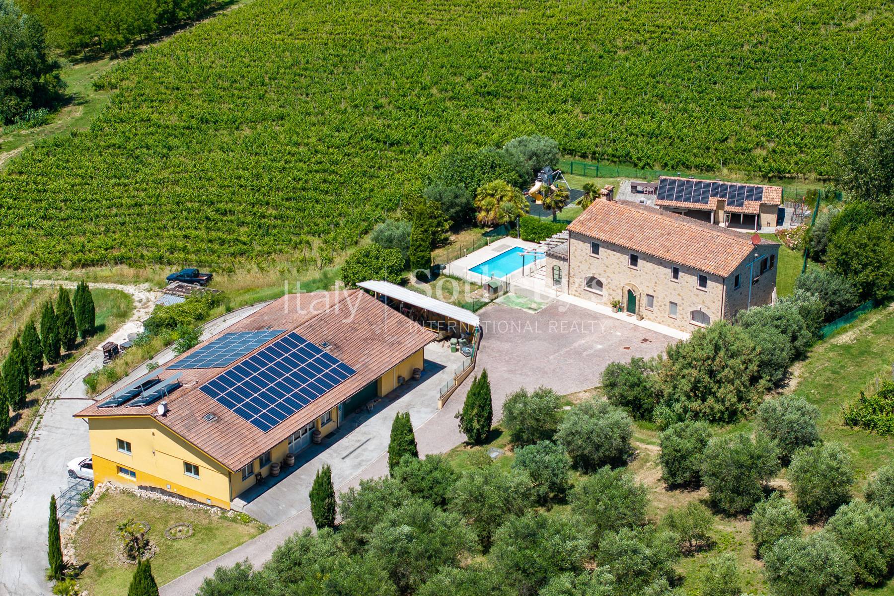  Elegant Contemporary Residence with Vineyard Near the Sea - 物件實景