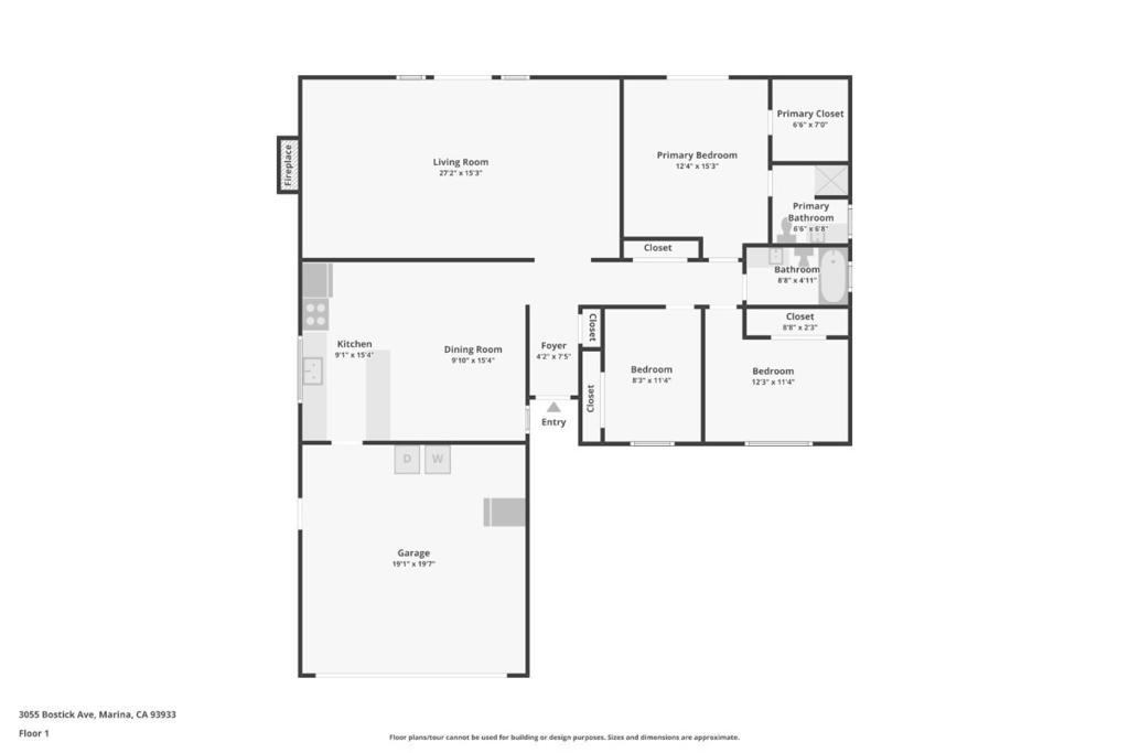 Marina, California, 93933, United States, 3 Bedrooms Bedrooms, ,2 BathroomsBathrooms,Residential,For Sale,2005109