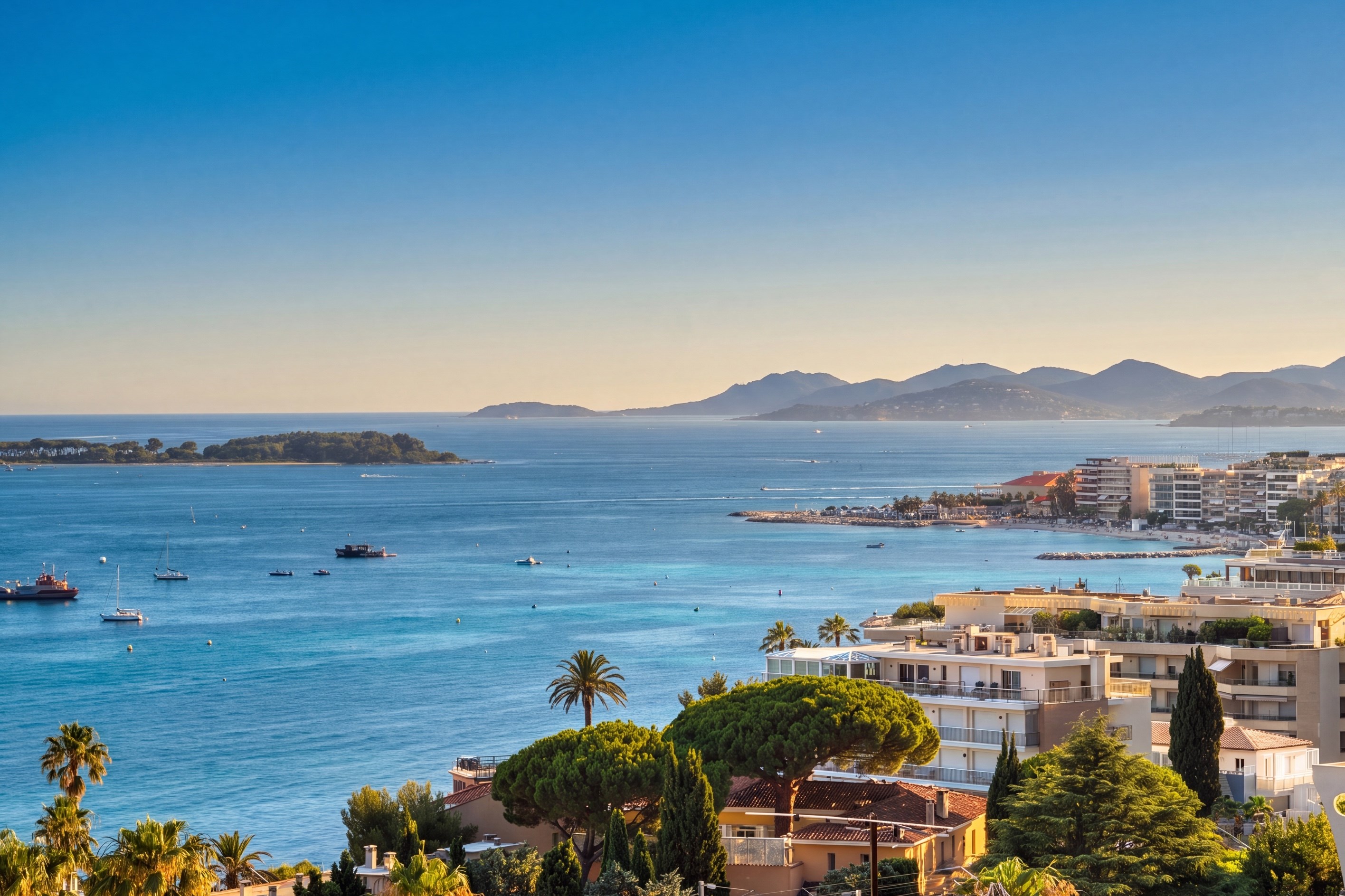  Luxury sea view apartment for sale in Cannes Californie - 物件實景