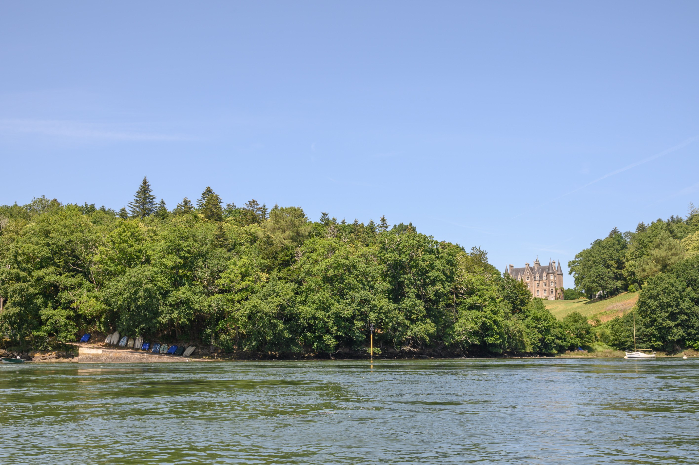  South-Finistere. Magnificent XIXth castle and its dependences... - 物件實景