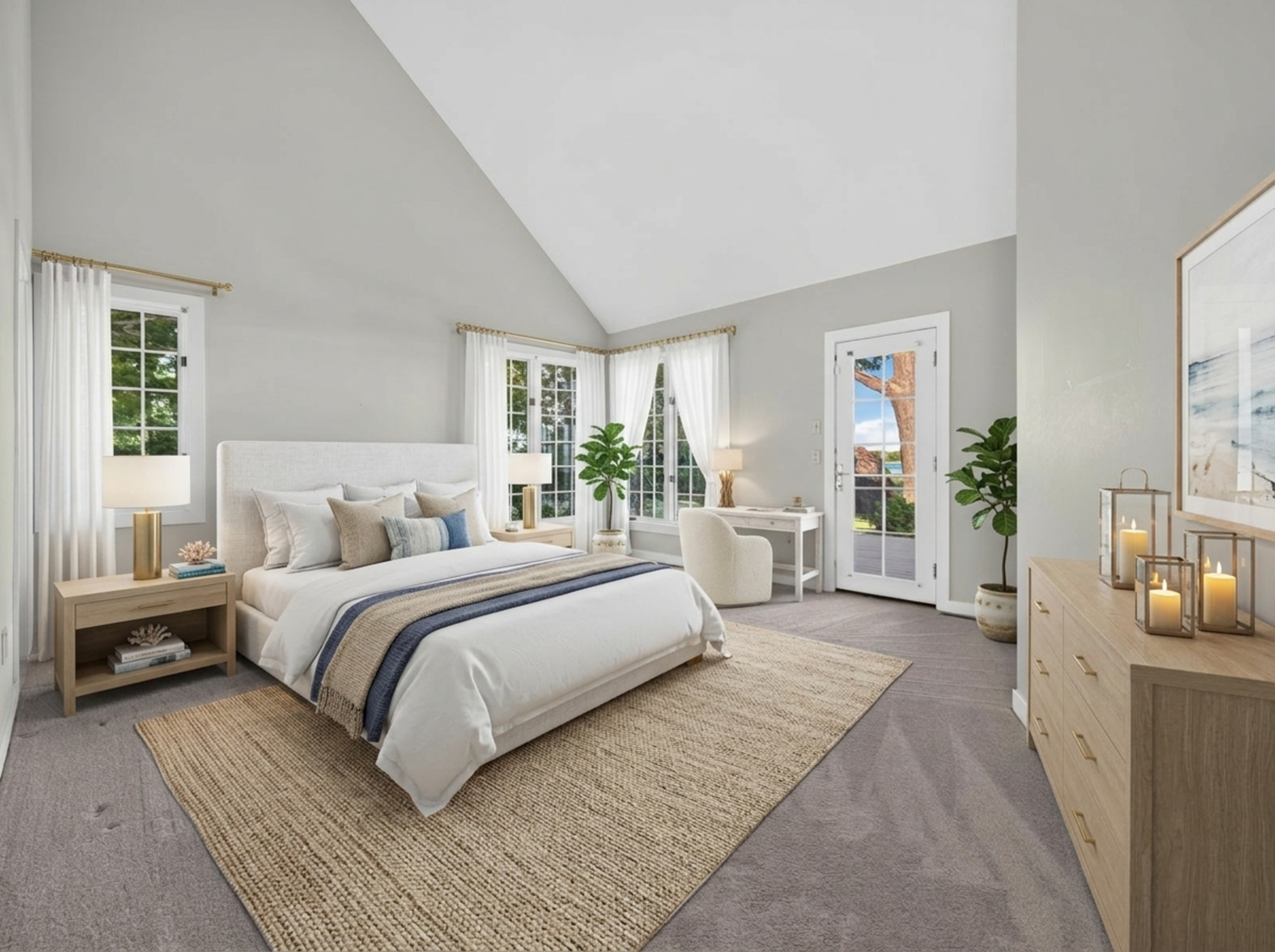  Contemporary Coastal Elegance Meets Exceptional Privacy Along South Cove in Old - 物件實景