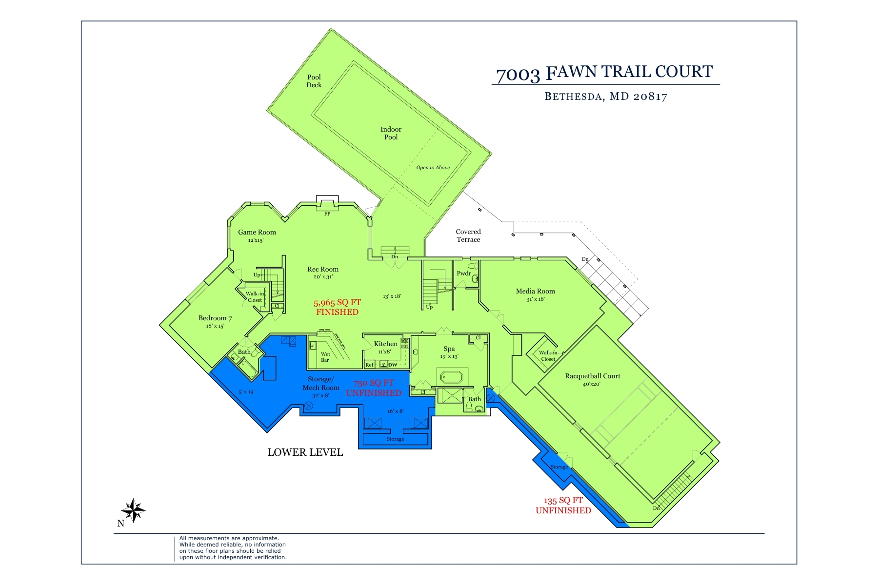  7003 Fawn Trail Court, Bethesda, MD, 20817 - 物件實景