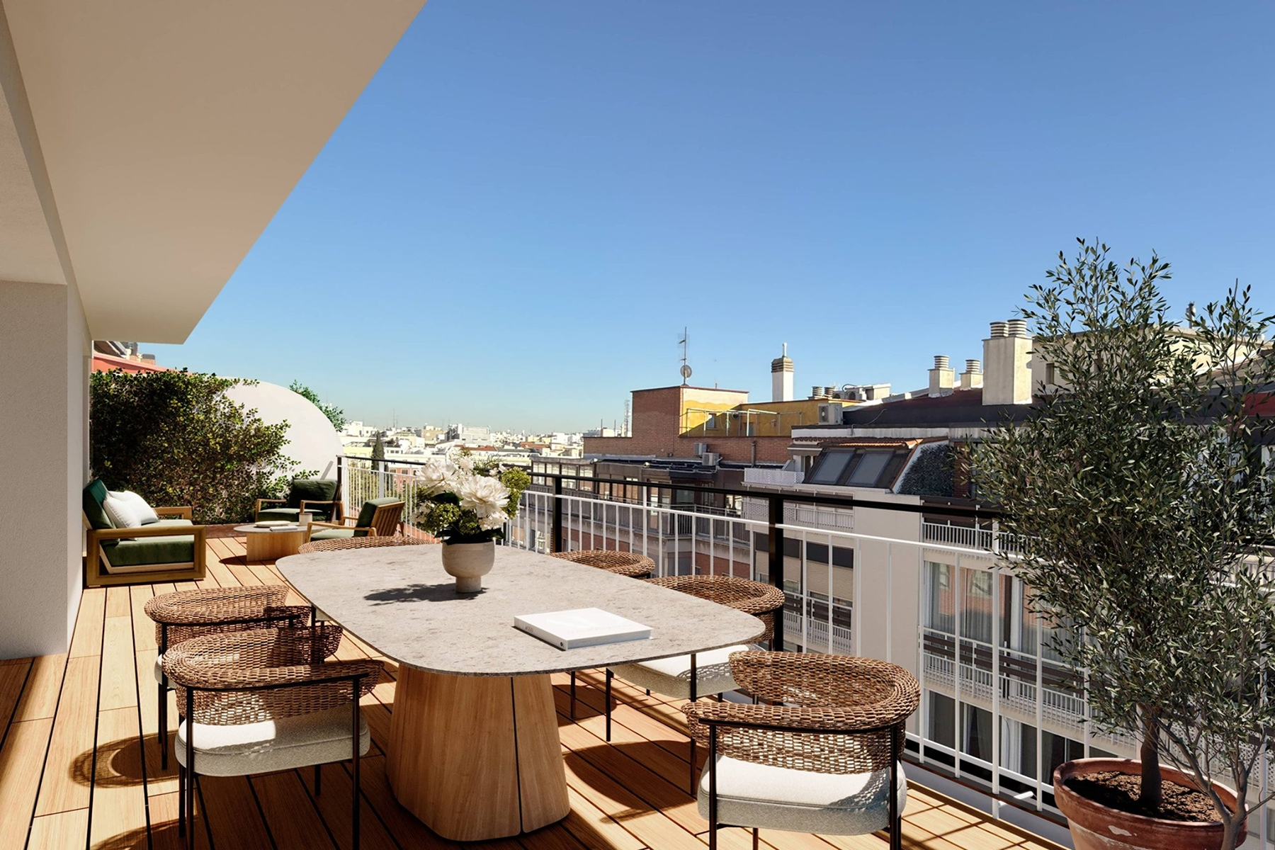  Contemporary penthouse in the center of Madrid - 物件實景