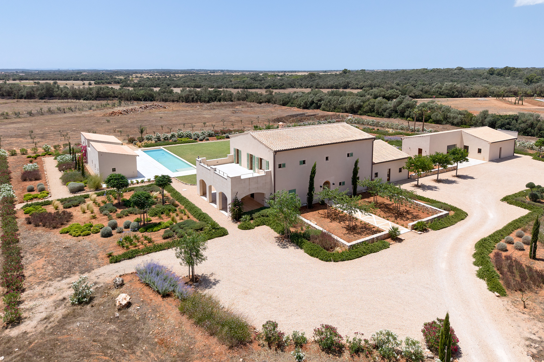  Estate with spa pool and Mediterranean gardens in Campos - 物件實景