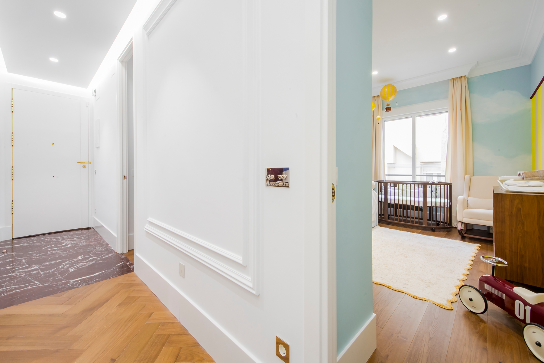  3-bedroom flat + 1 in Barrio de Salamanca, Madrid - 物件實景