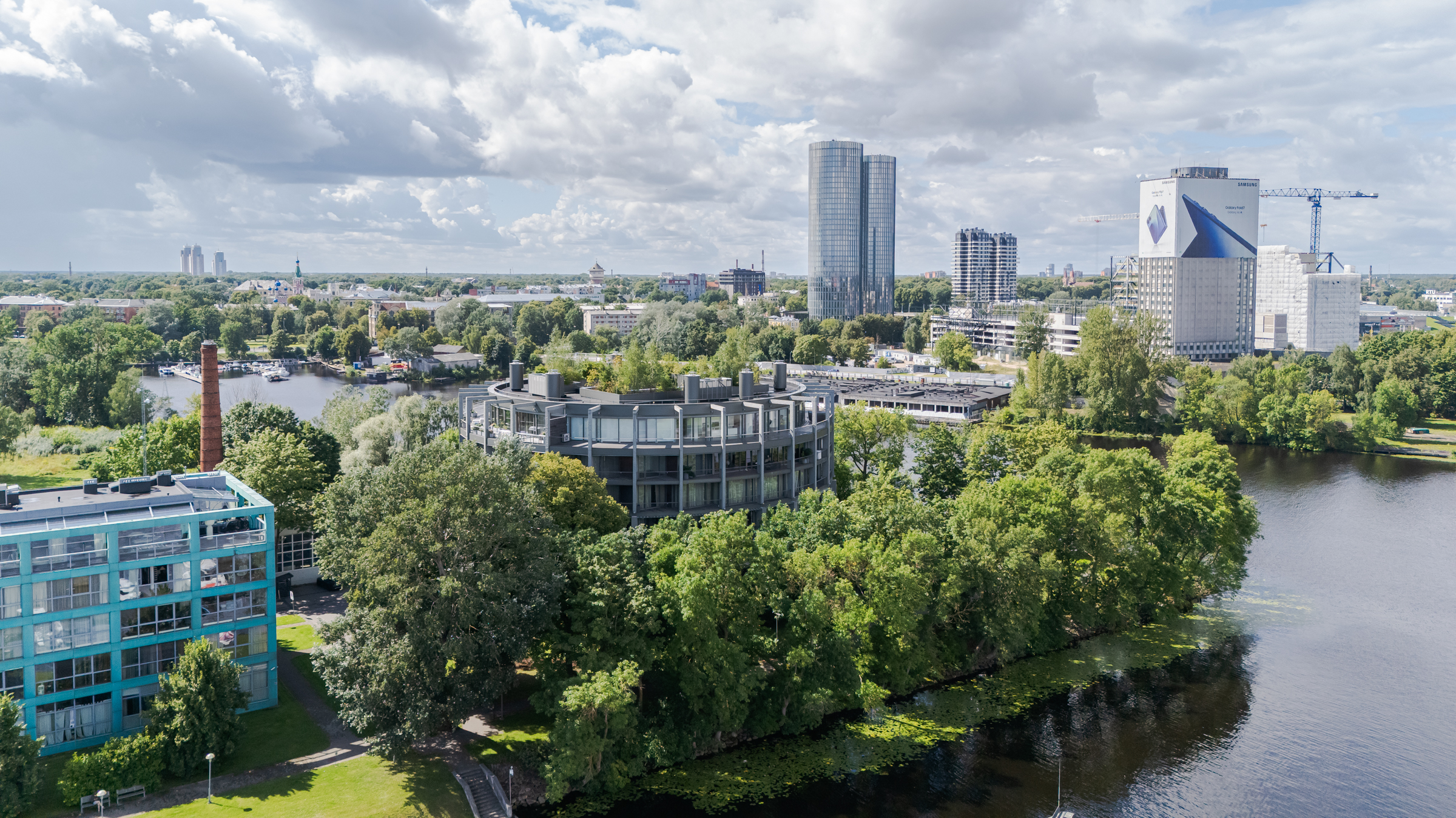  4 bedroom penthouse with panoramic view to the Old Riga. - 物件實景