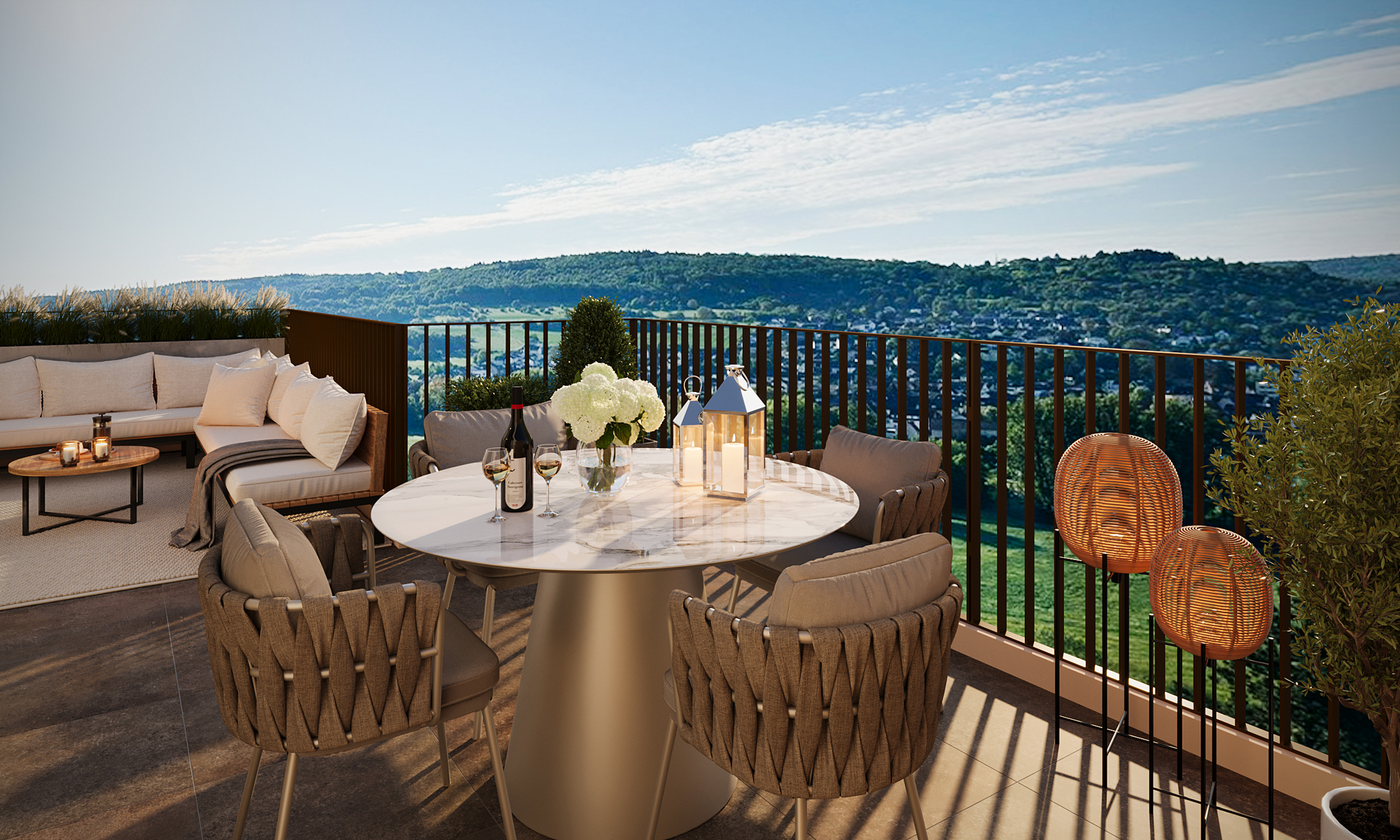  Luxurious penthouse apartment between city and nature - 物件實景