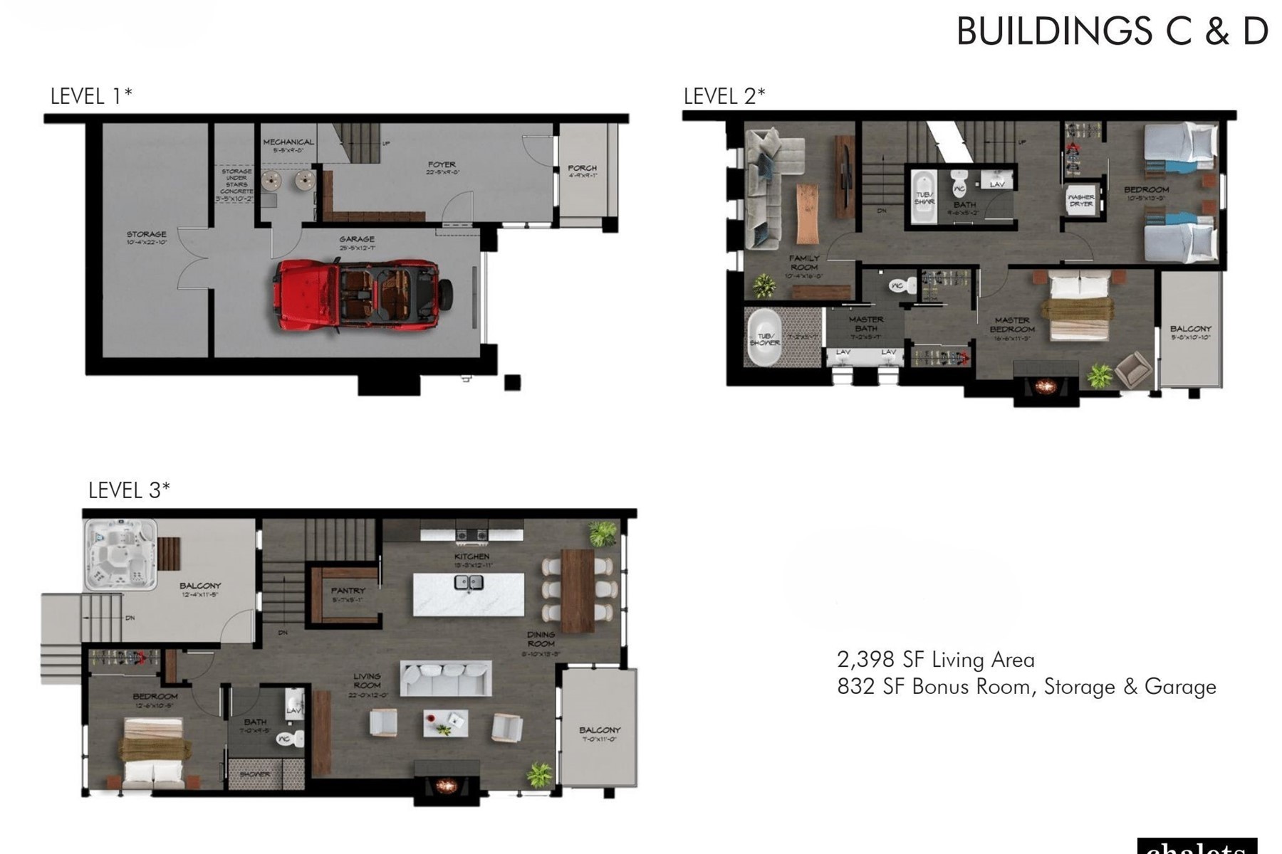  Ski In/Ski Out New Build-Schweitzer - 物件實景