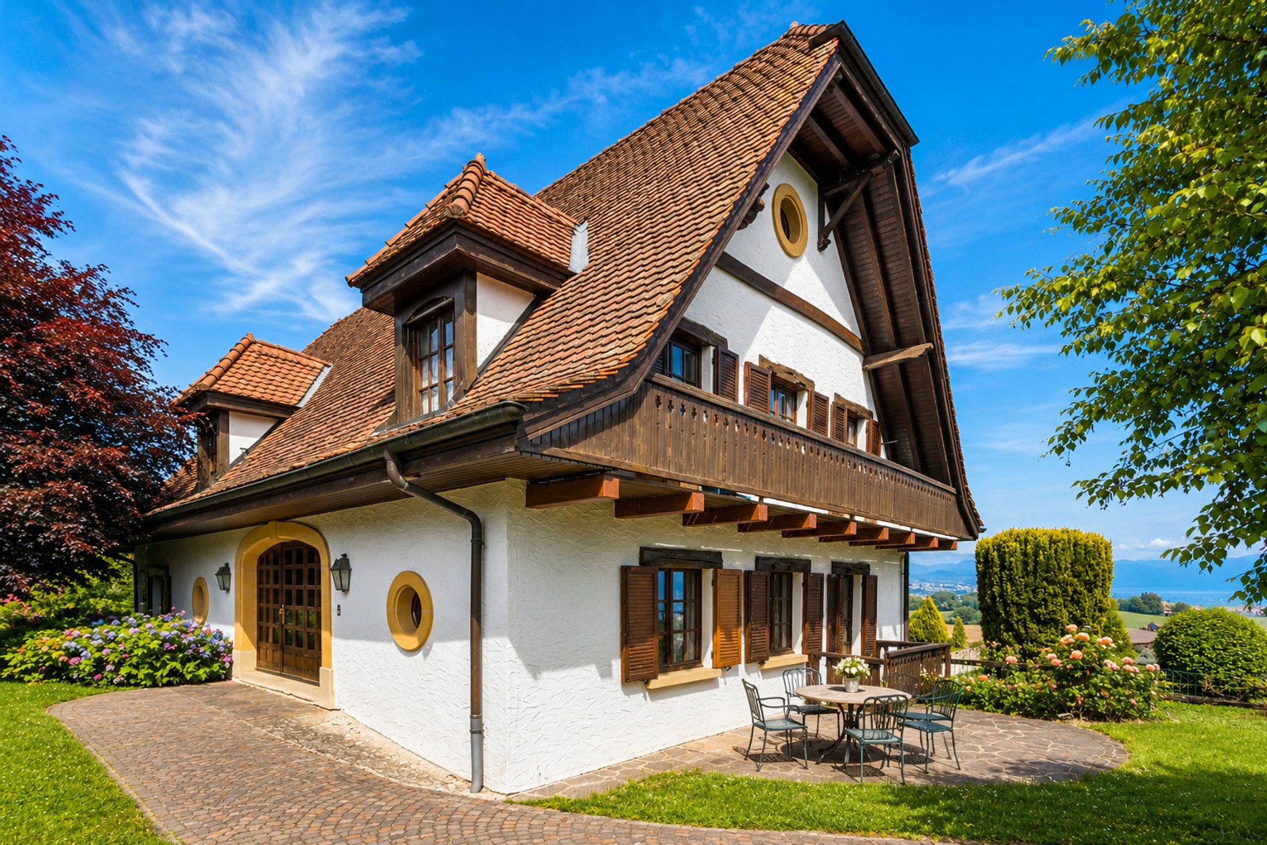  Village house with lake and Mont Blanc views - 物件實景