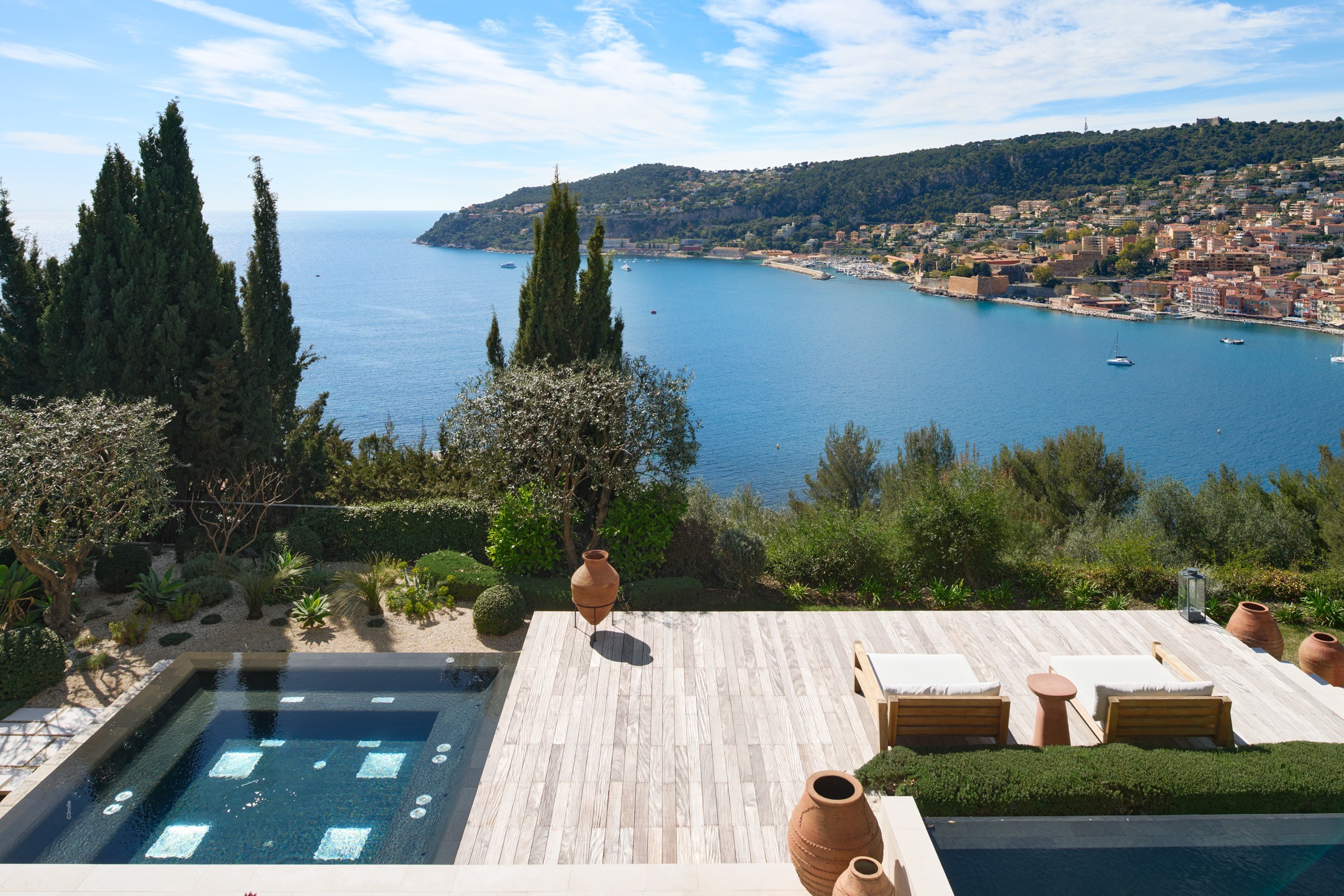  Villefranche-sur-Mer contemporary estate with panoramic sea views over the bay - 物件實景