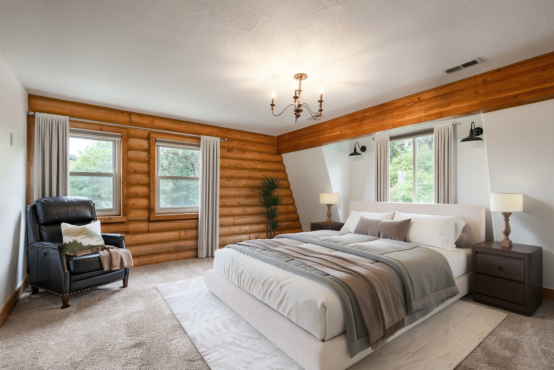  Large Cabin on 1.1 Acres with Scenic Mountain Views - 物件實景