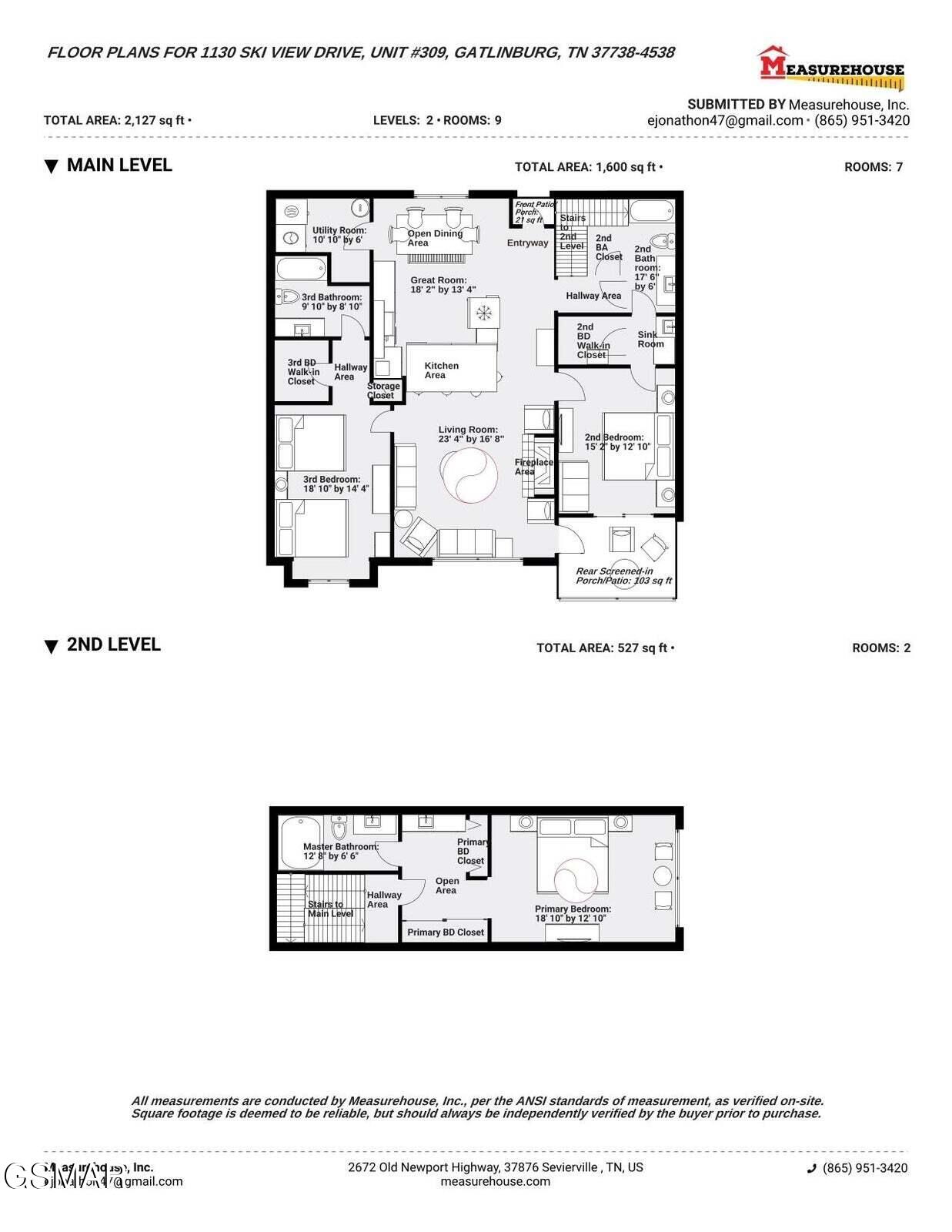Gatlinburg, Tennessee, 37738, United States, 3 Bedrooms Bedrooms, ,3 BathroomsBathrooms,Residential,For Sale,1975218