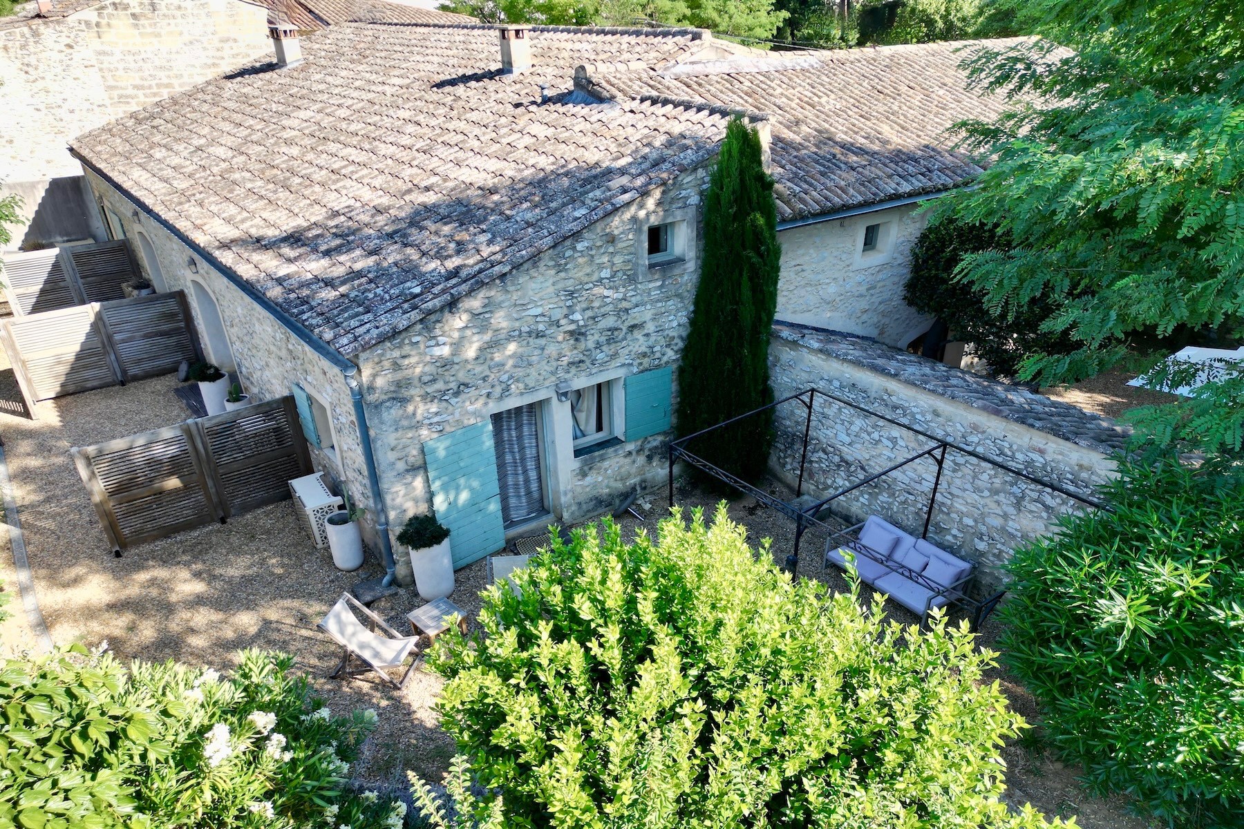  Uzès, 7 km, Beautiful Provençal Property with Independent Guest Suites and Pool - 物件實景