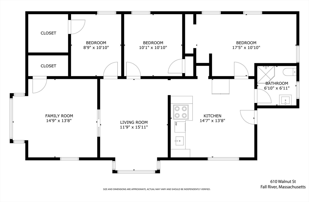 Fall River, Massachusetts, 02720, United States, 6 Bedrooms Bedrooms, ,2 BathroomsBathrooms,Residential,For Sale,1994928
