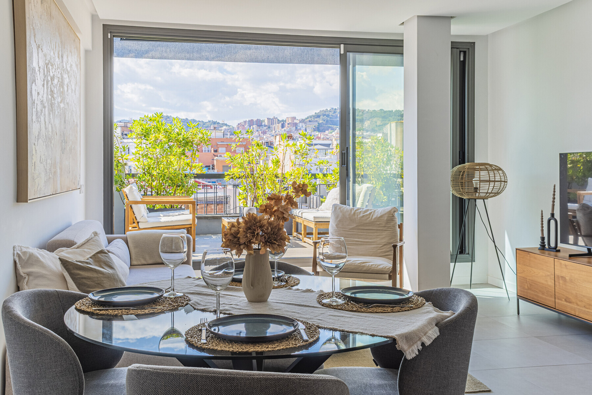  Renovated penthouse with 2 terraces and unique views of the Sagrada Familia - 物件實景