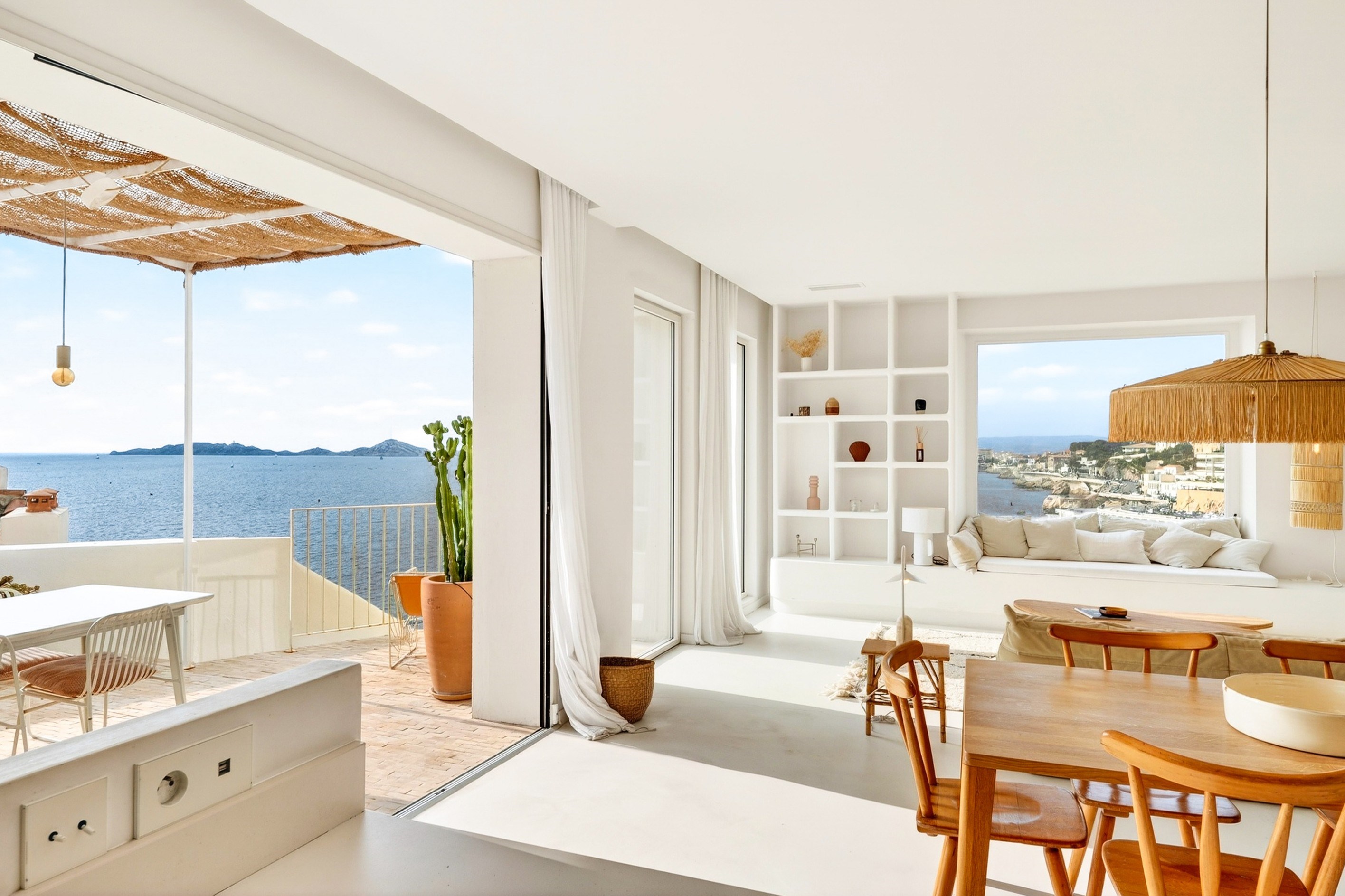  Marseille 7th, Roucas Blanc – Renovated Home with Exceptional Sea View - 物件實景