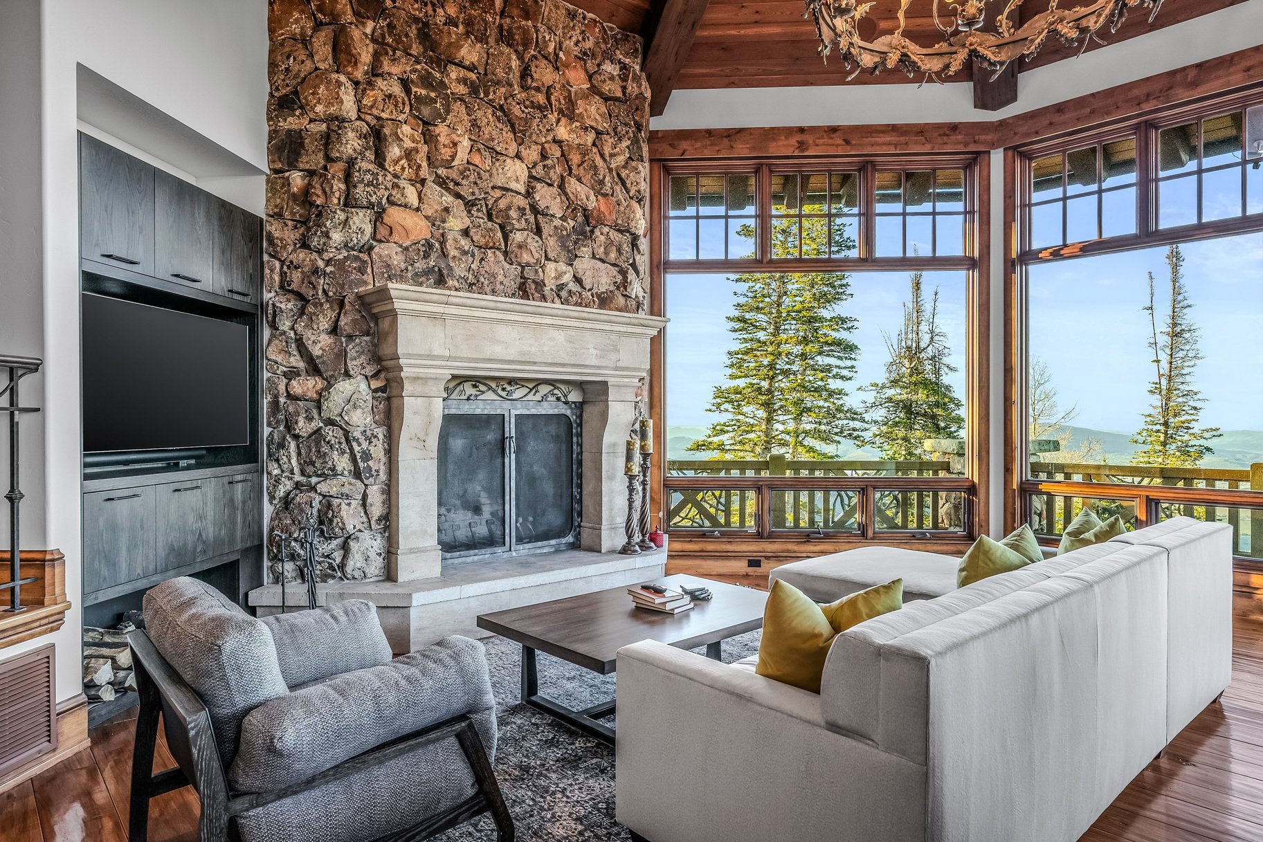  Panoramic Views, Ski-In/Ski-Out, with Private Guest House in Park City - 物件實景