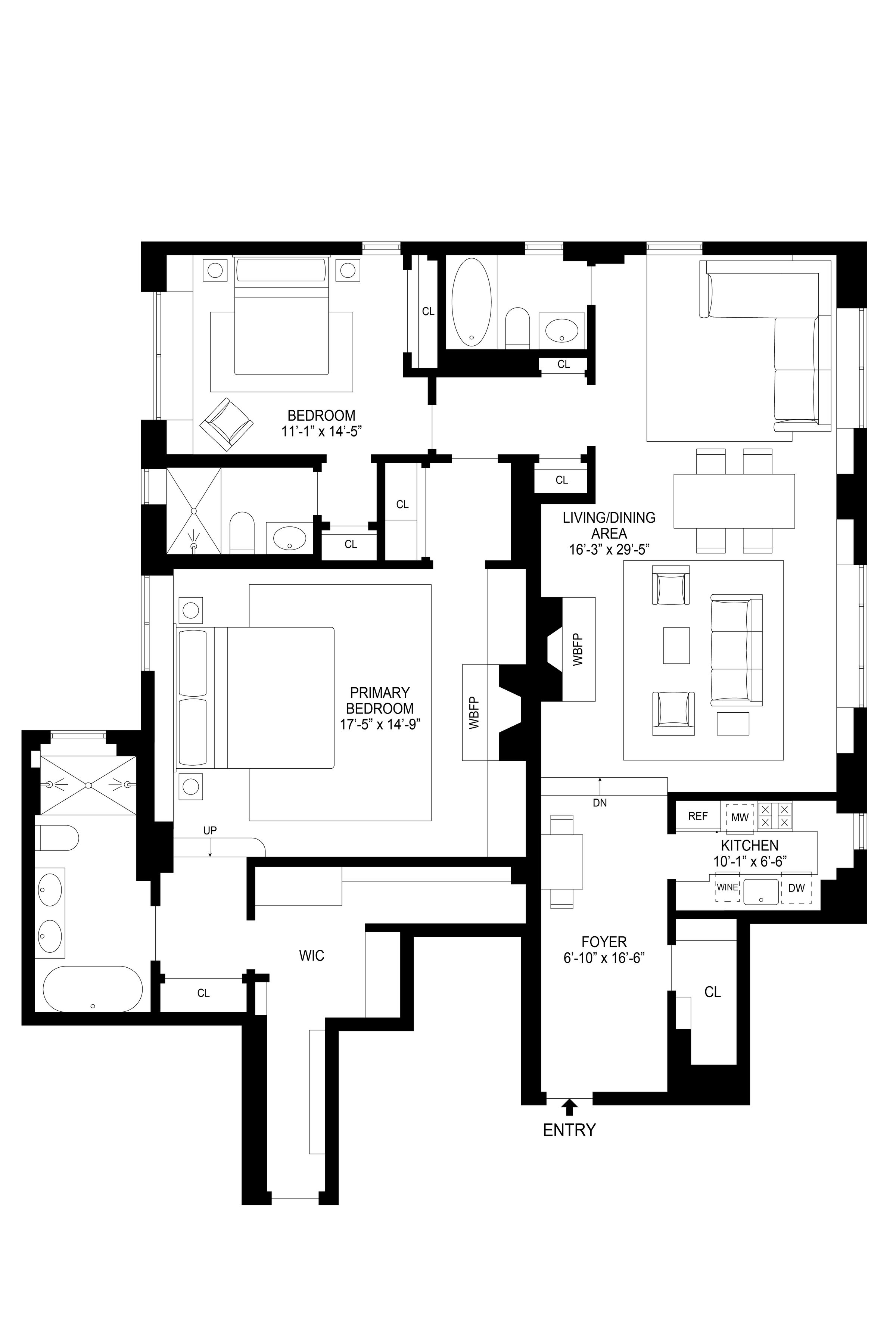 Bing & Bing Exquisite 2+ Bed / 3 Bath Condo