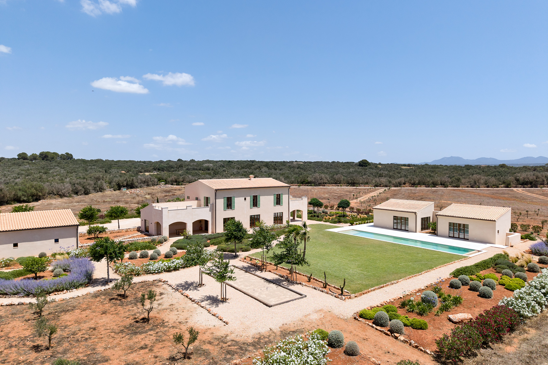  Estate with spa pool and Mediterranean gardens in Campos - 物件實景