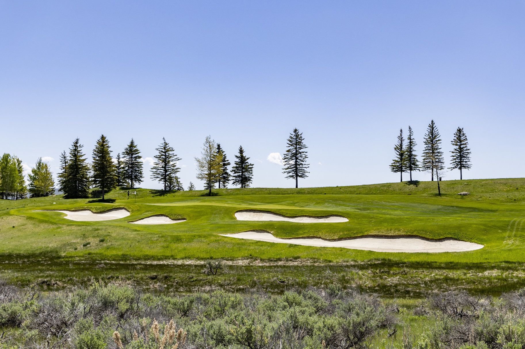  South-facing, Flat Lot on the 4th Green at Glenwild with Ski Resort Views - 物件實景